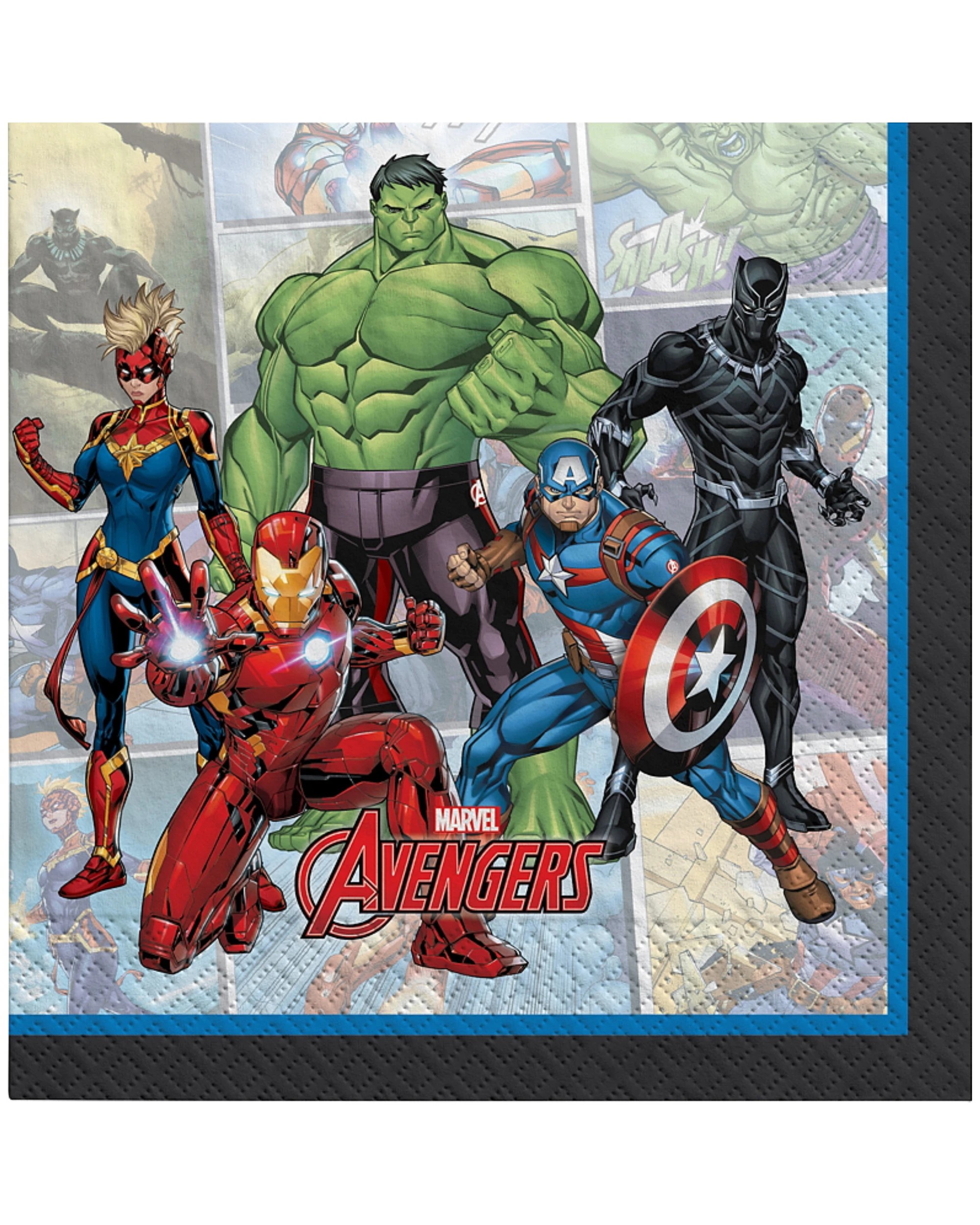 1 Marvel Marvel Avengers Powers Unite Large Napkins / Serviettes Pack of 16, 1 of 1