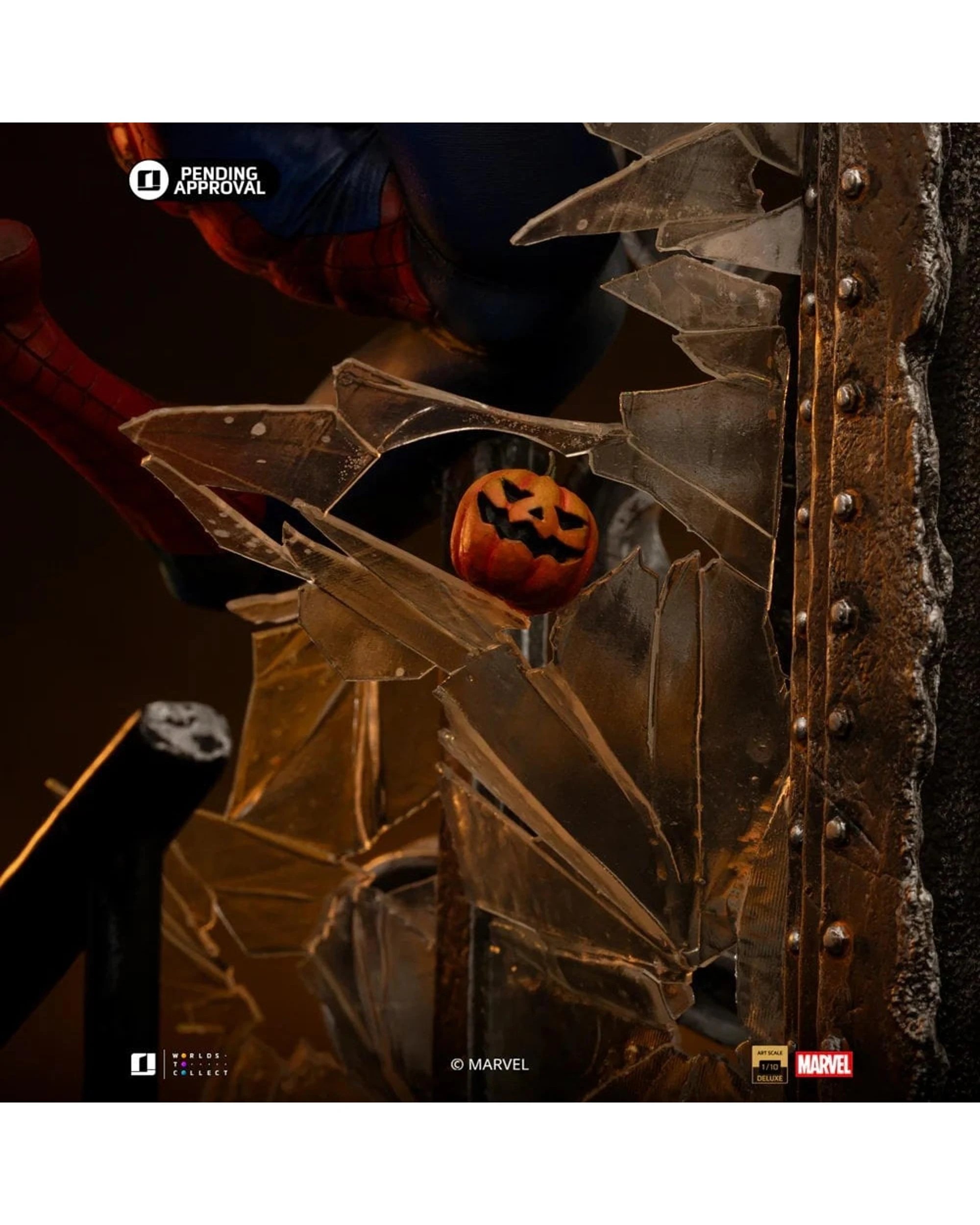 10 Marvel Comics Spider-Man Iron Studios 10th Anniversary Spider-Man Special Edition 1:10 Scale Statue, 10 of 10