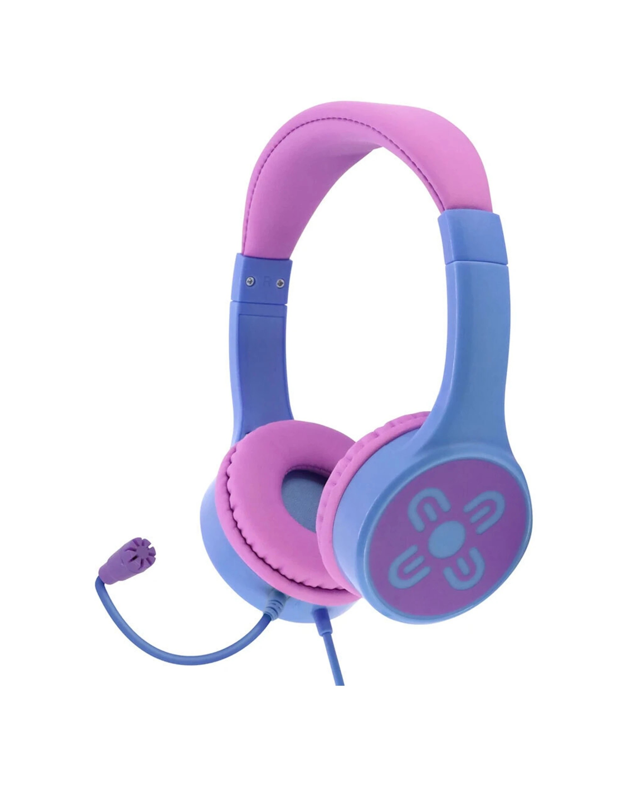 1 Moki ChatZone Kids Headphones With Boom Microphone - Pink, 1 of 1