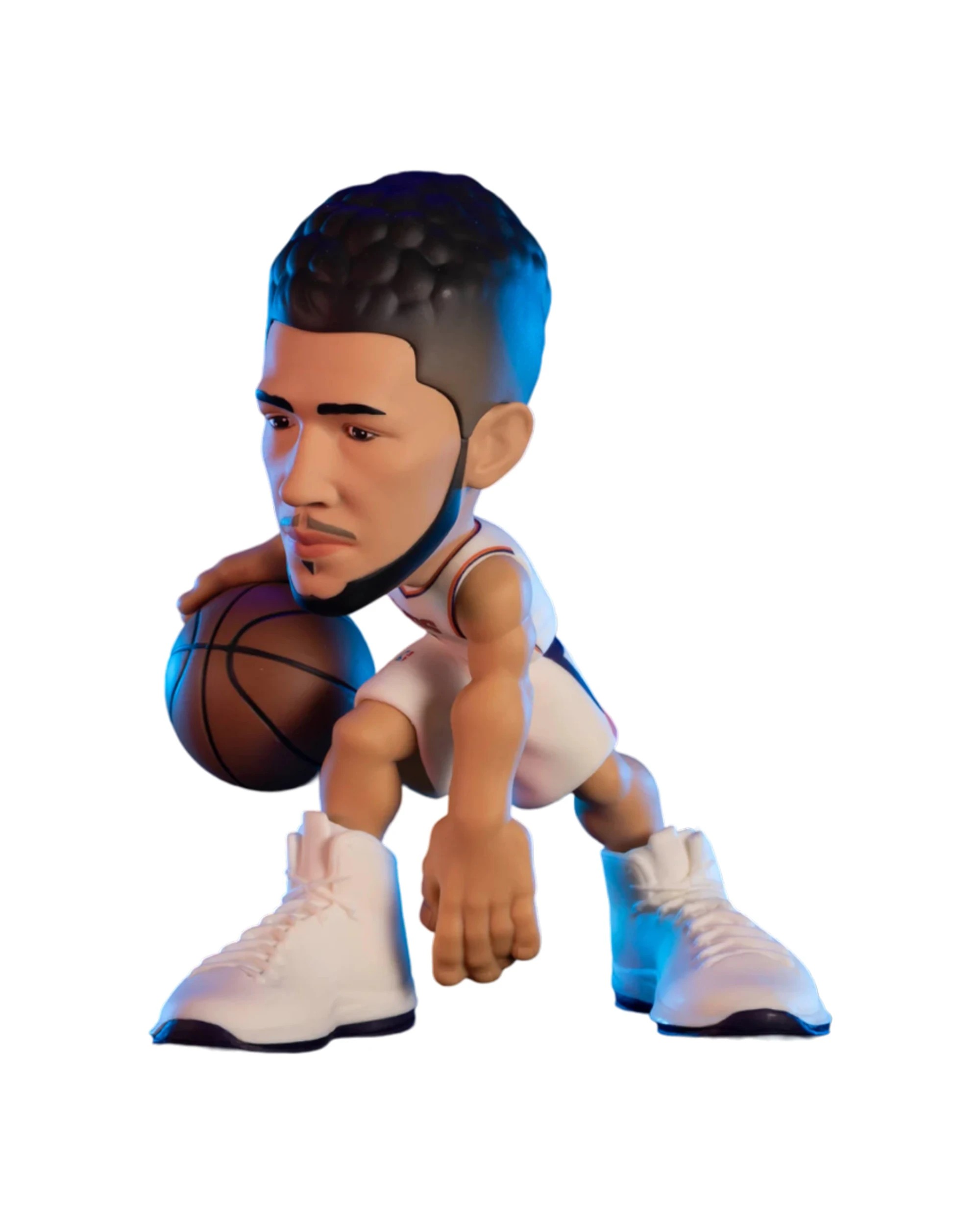 1 NBA Basketball Devin Booker Phoenix Suns Minis Figure Toy 6in - Collectible - White, 1 of 3