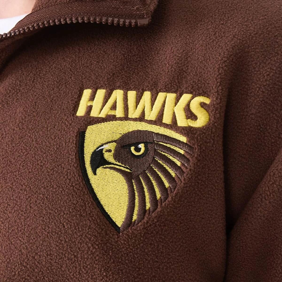 7 Official AFL Adult Polar Fleece Top Hawthorn, 7 of 9