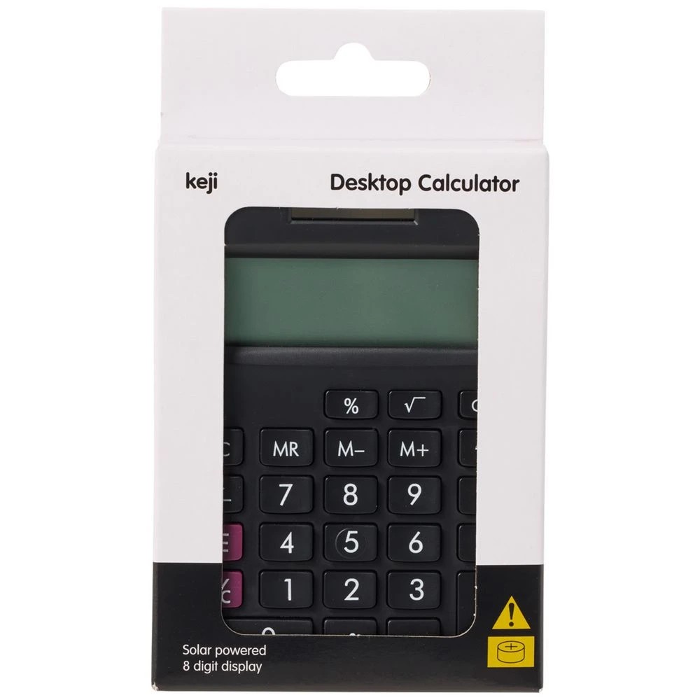 2 Keji Desktop Calculator Black, 2 of 3