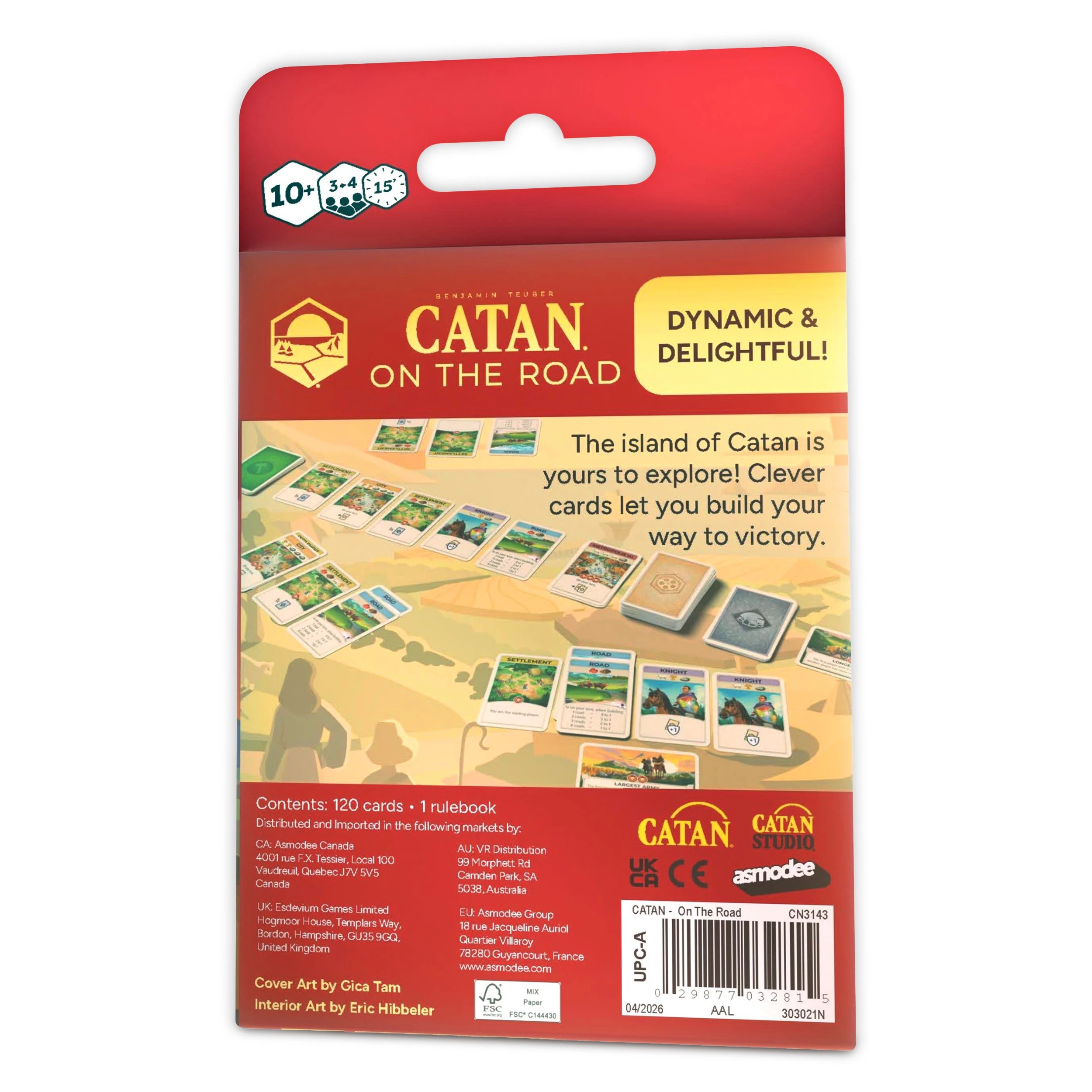 3 Catan On the Road Card Game, 3 of 3