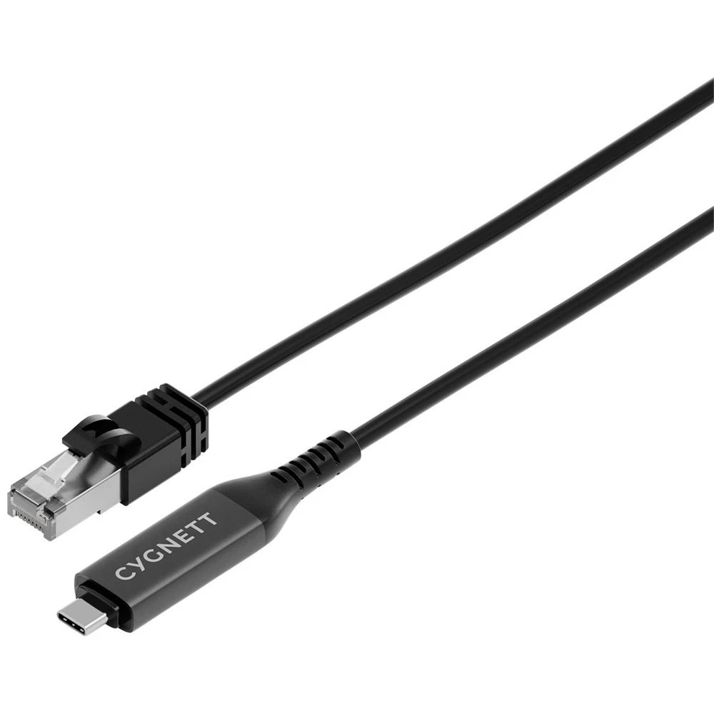 1 Cygnett Unite USB-C to Gigabit Ethernet Cable 5M Black, 1 of 6
