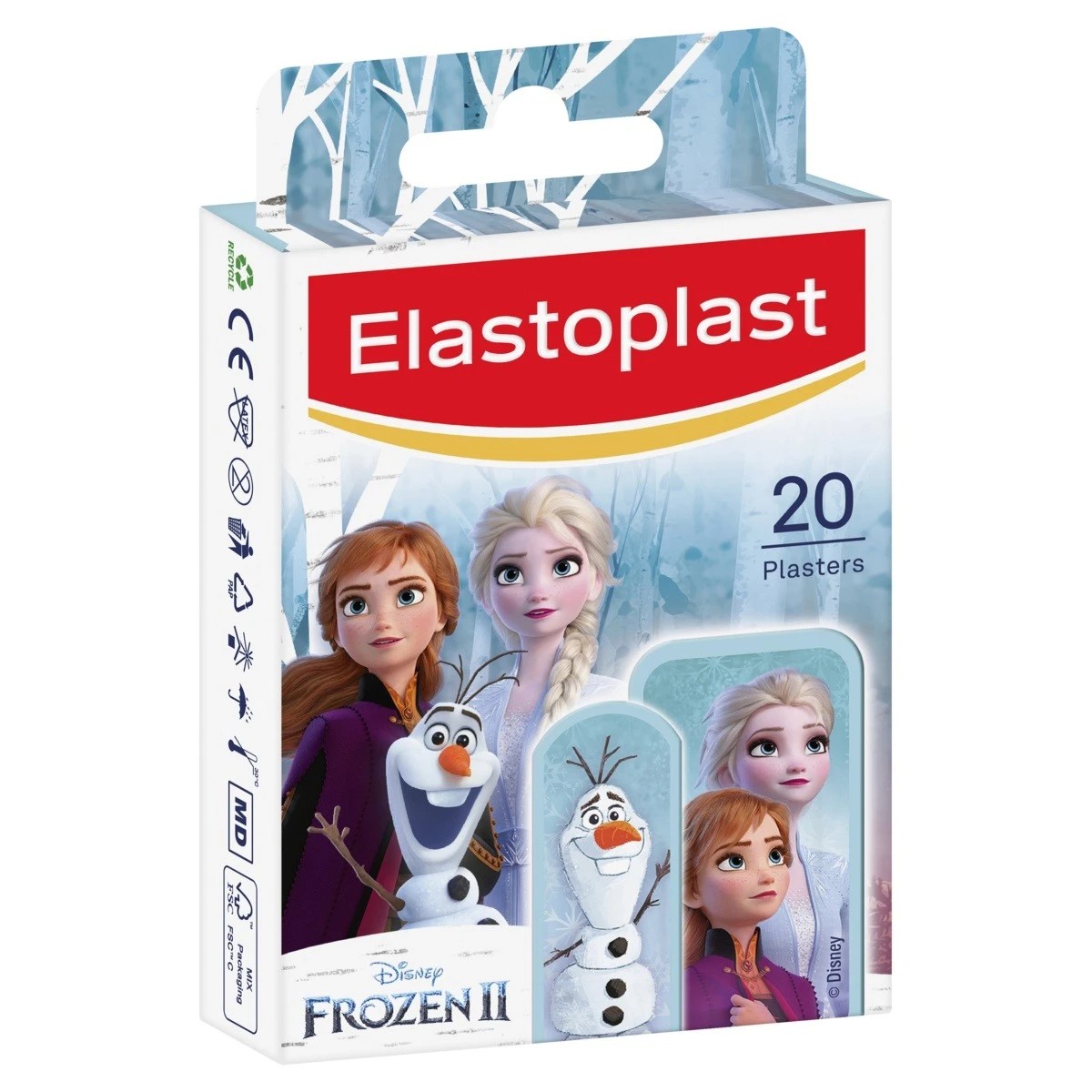 2 20 Pack Disney Frozen II Elastoplast Plasters, 2 of 8
