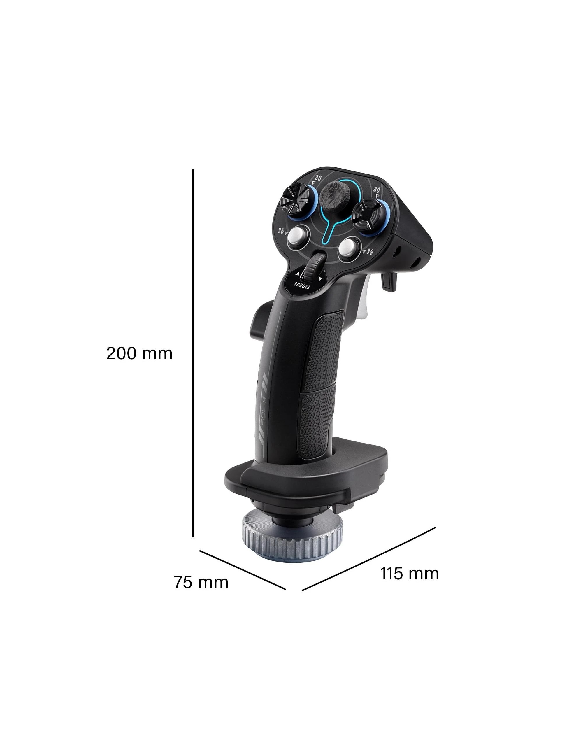 7 Thrustmaster Sol-R 3 AVA Add-On Grip, 7 of 7