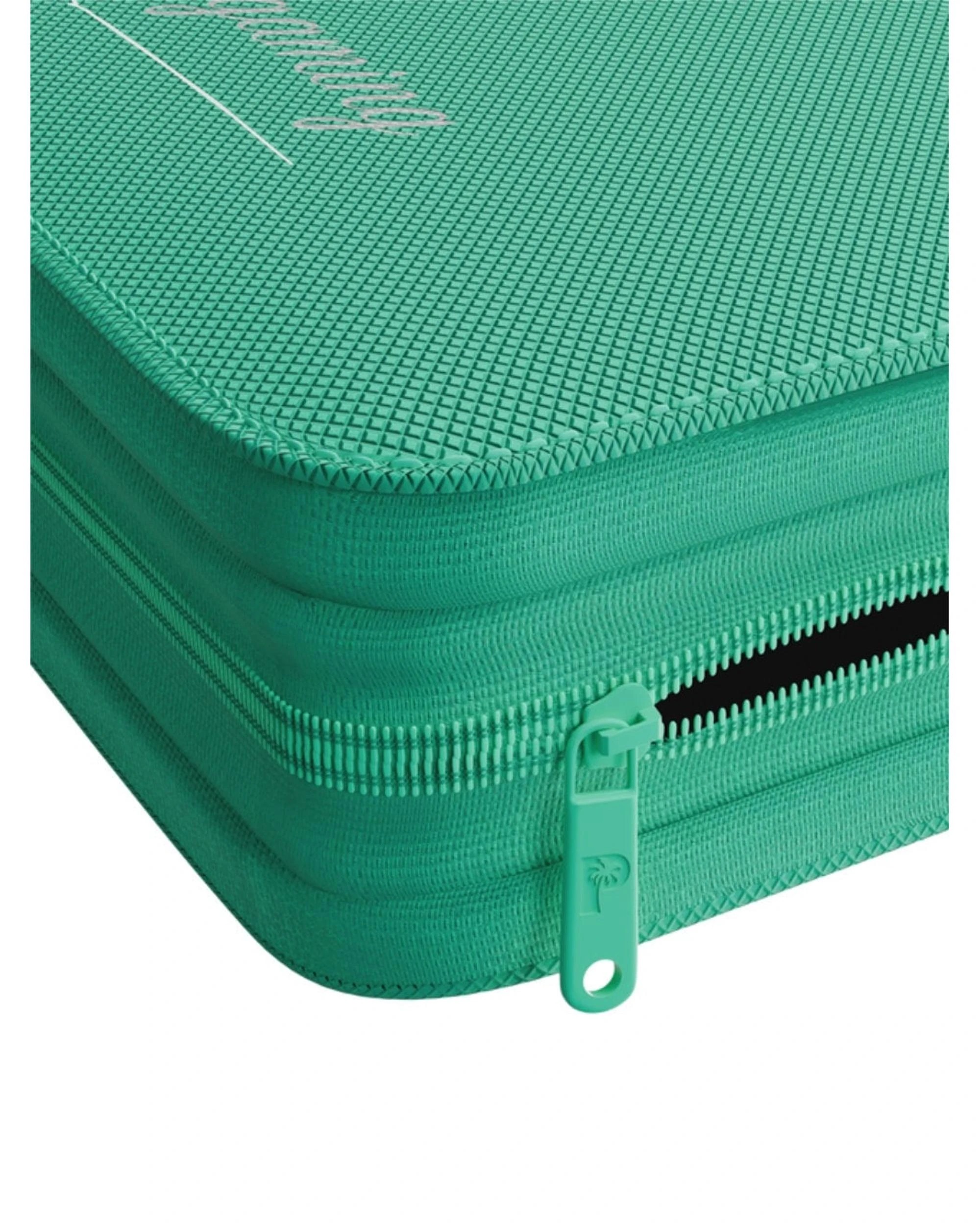 7 Palms Off Gaming Collector's Series 4 Pocket Zip Top Loader Binder Turquoise, 7 of 8