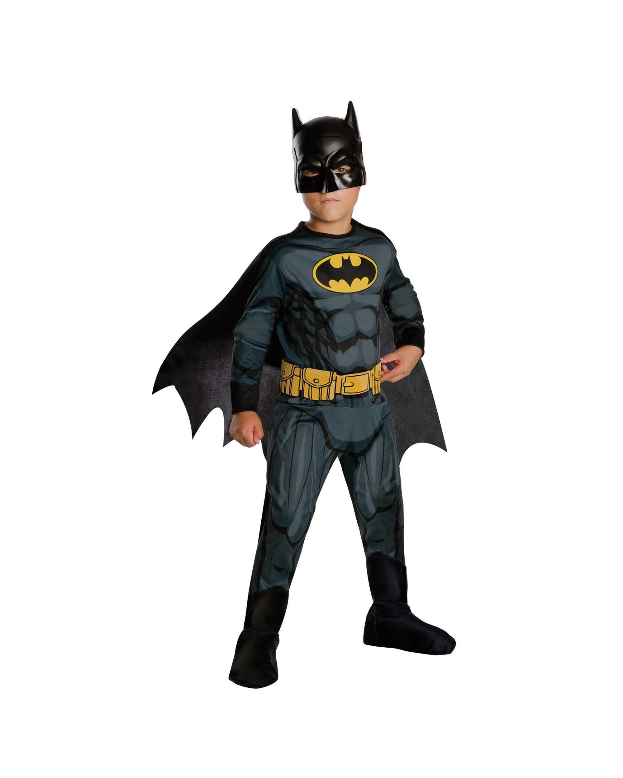 1 DC Batman Classic Child Costume Size 6-8 Years, 1 of 3