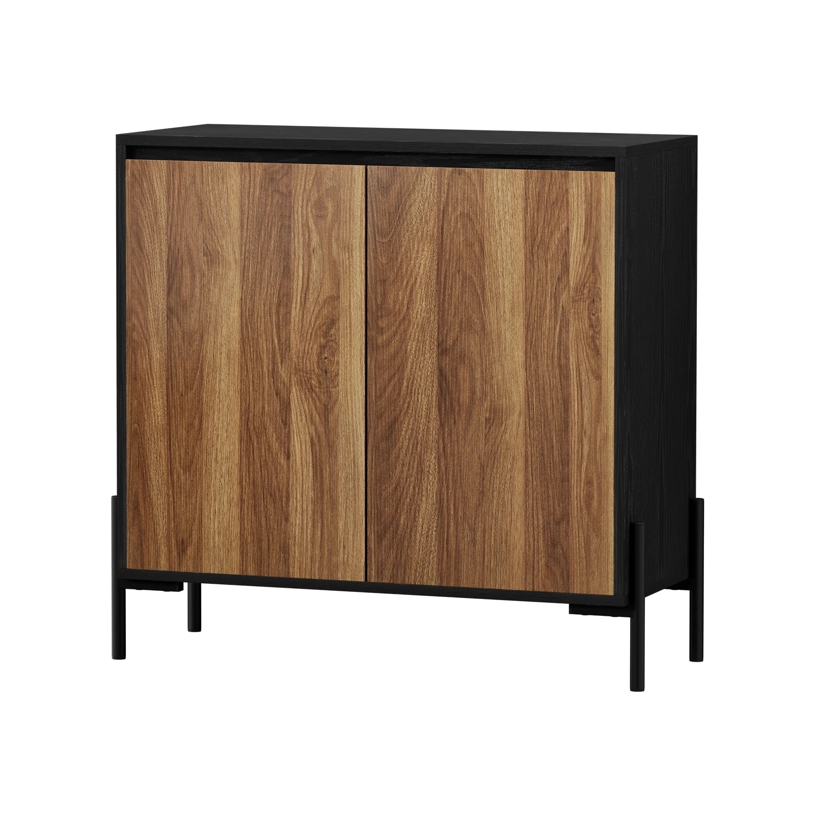 1 Oikiture Buffet Sideboard 2 Doors - Brown, 1 of 10