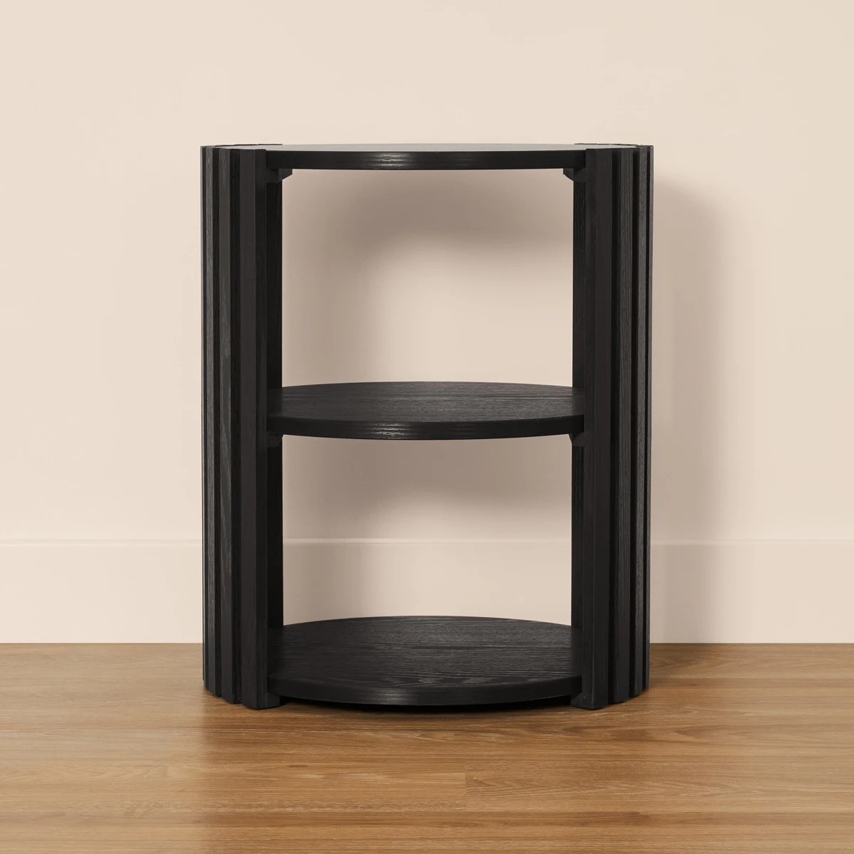 2 Nate Bedside Table - Black, 2 of 8