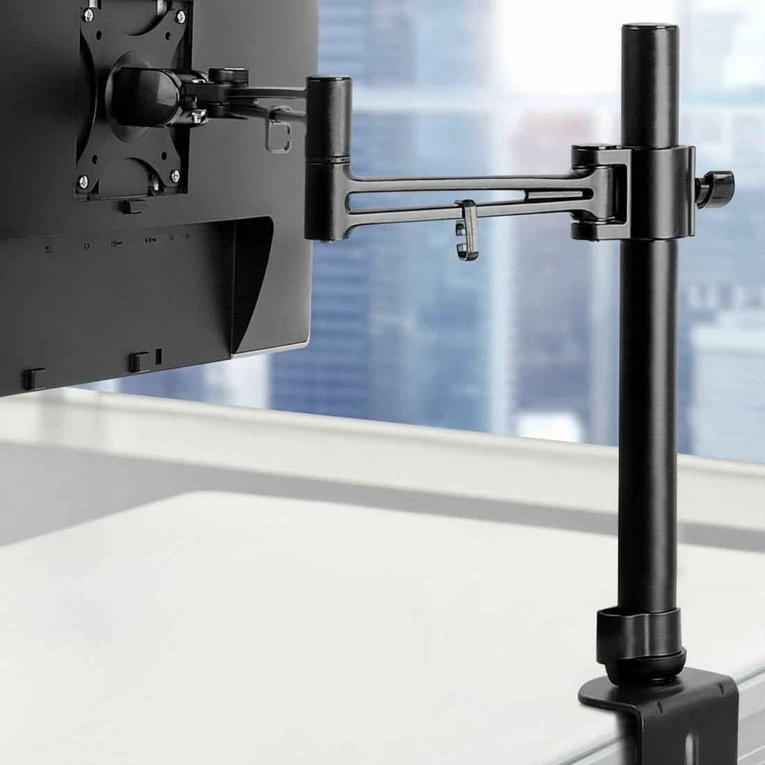 8 Artiss Monitor Arm Desk Mount Screen Holder Bracket - Black, 8 of 10