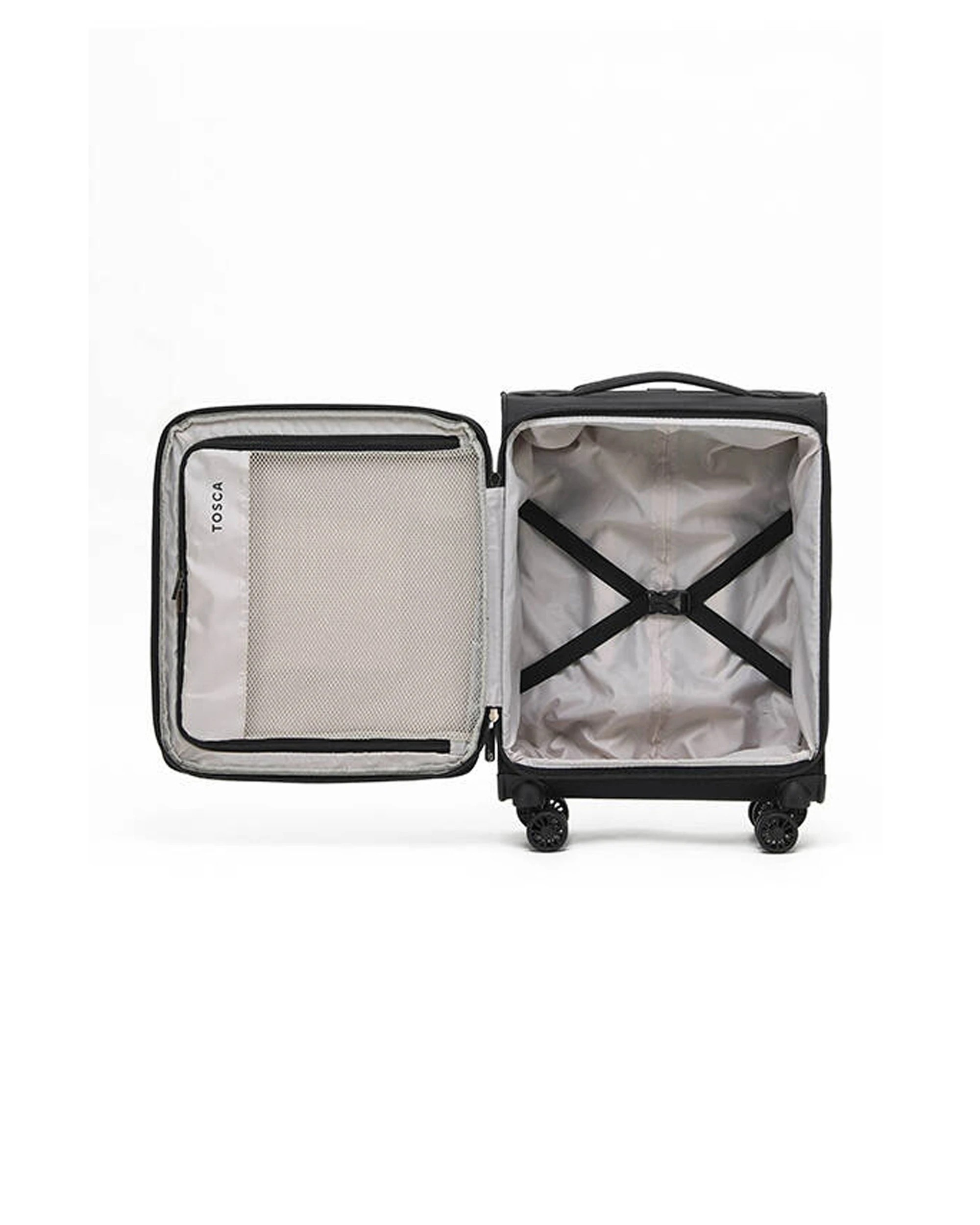 4 Tosca So-Lite 48L Suitcase Luggage Trolley - Black, 4 of 5