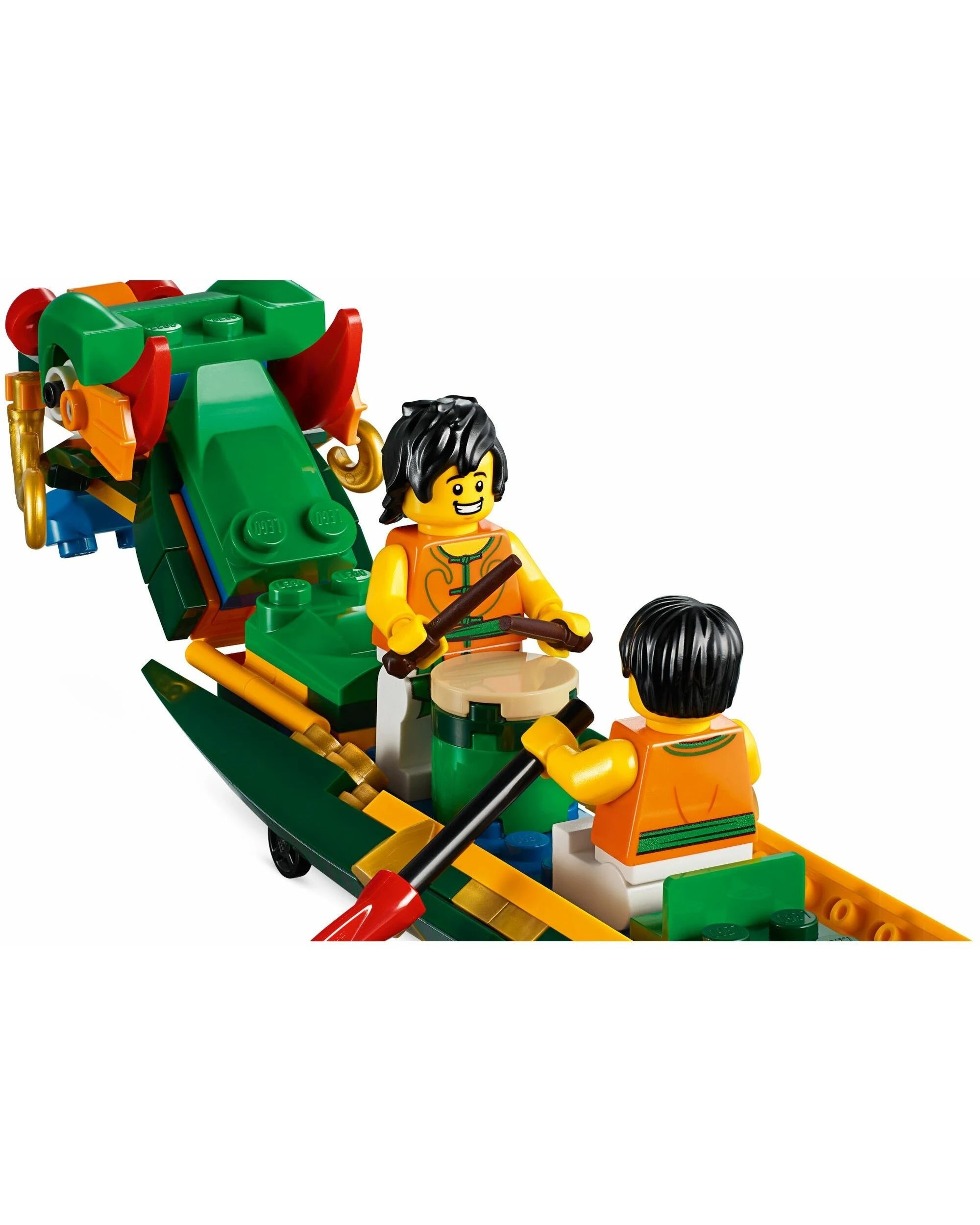 4 LEGO 80103 Dragon Boat Race Set with 15 Minifigures, 4 of 5