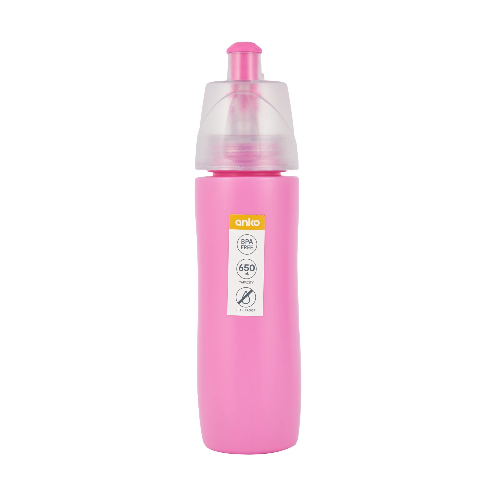 8 650ml Pink Spray Drink Bottle, 8 of 8
