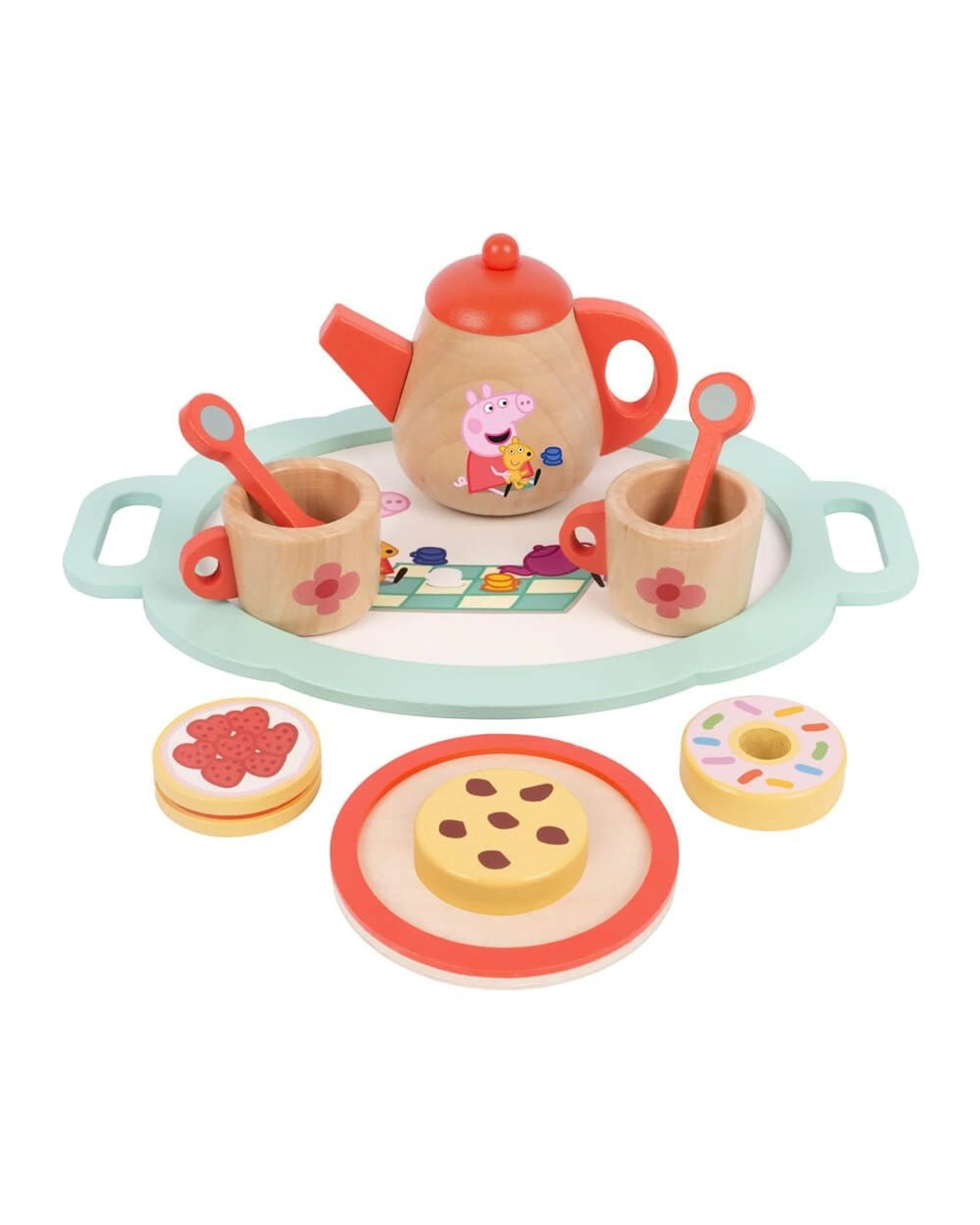 1 Peppa Pig Wooden Tea Set, 1 of 6