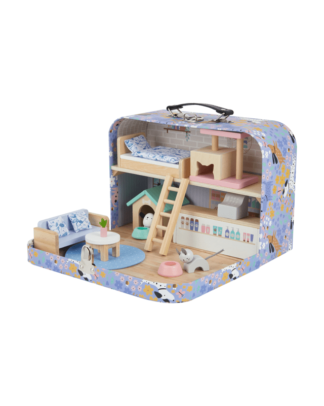 19 Piece Pet Suitcase Dollh