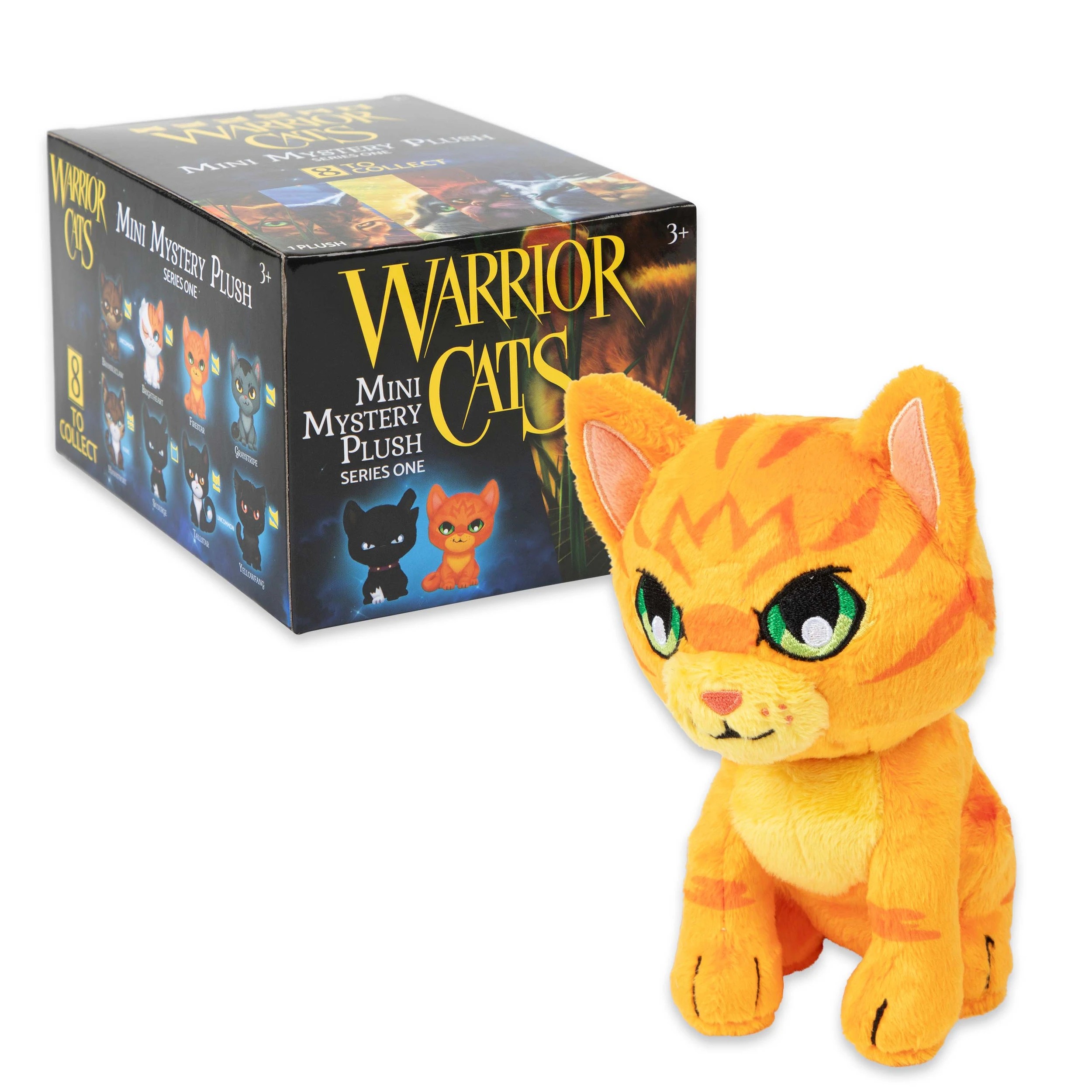 5 B. toys Warrior Cats 6 Inch Mini Mystery Plush Series 1 - Assorted - Multi, 5 of 10