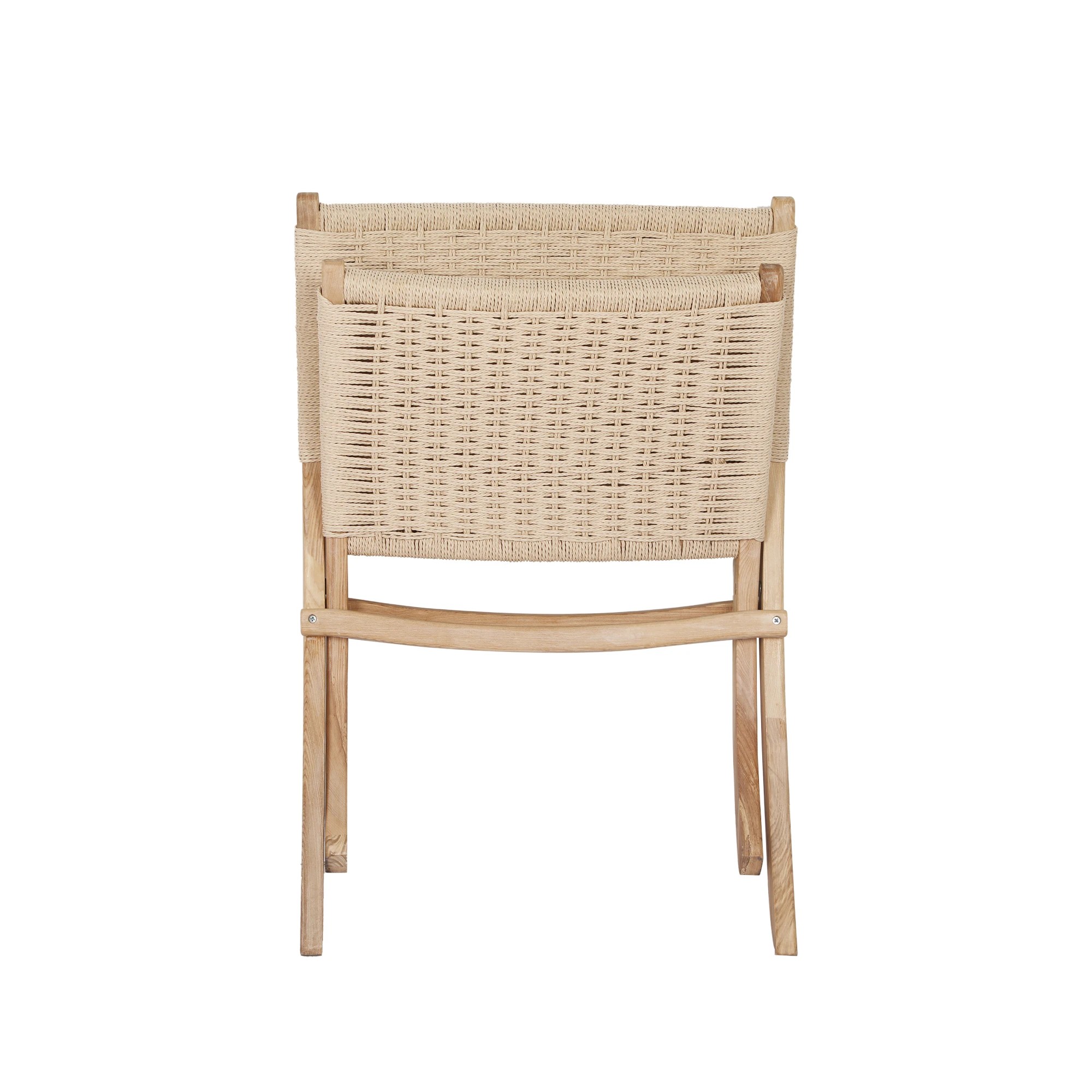 4 Levede 4x Rattan Accent Chair Foldable - Natural, 4 of 8
