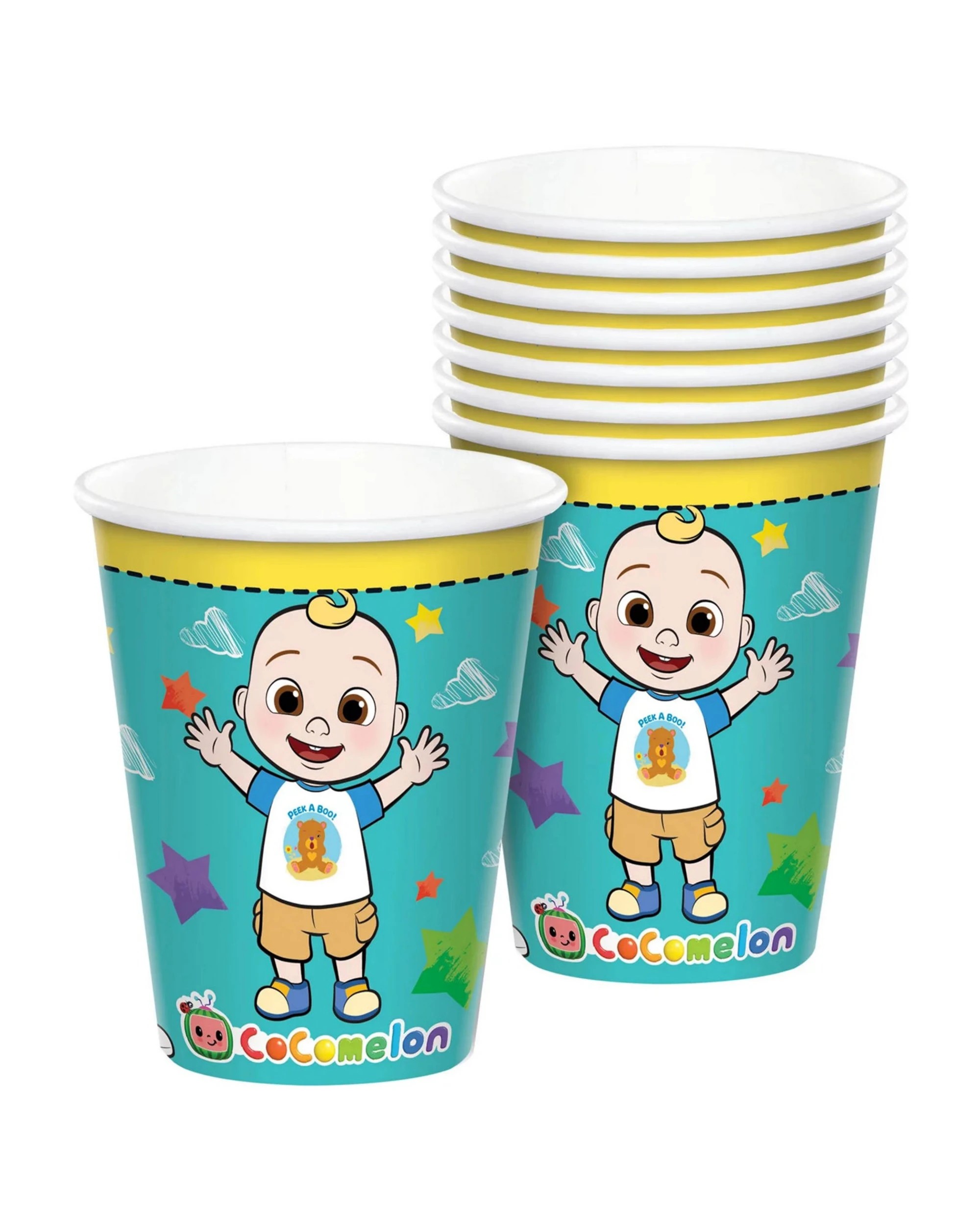 1 CoComelon Paper Cups Pack of 8 - Multi, 1 of 1