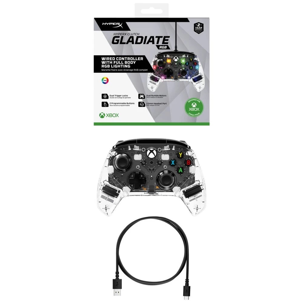6 HyperX Clutch Gladiate RGB Controller Xbox/PC, 6 of 9