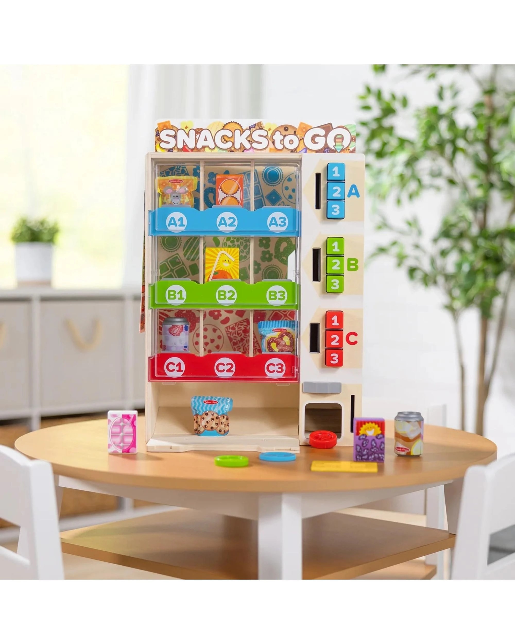 4 Melissa and Doug Vending Machine Play Set, 4 of 9
