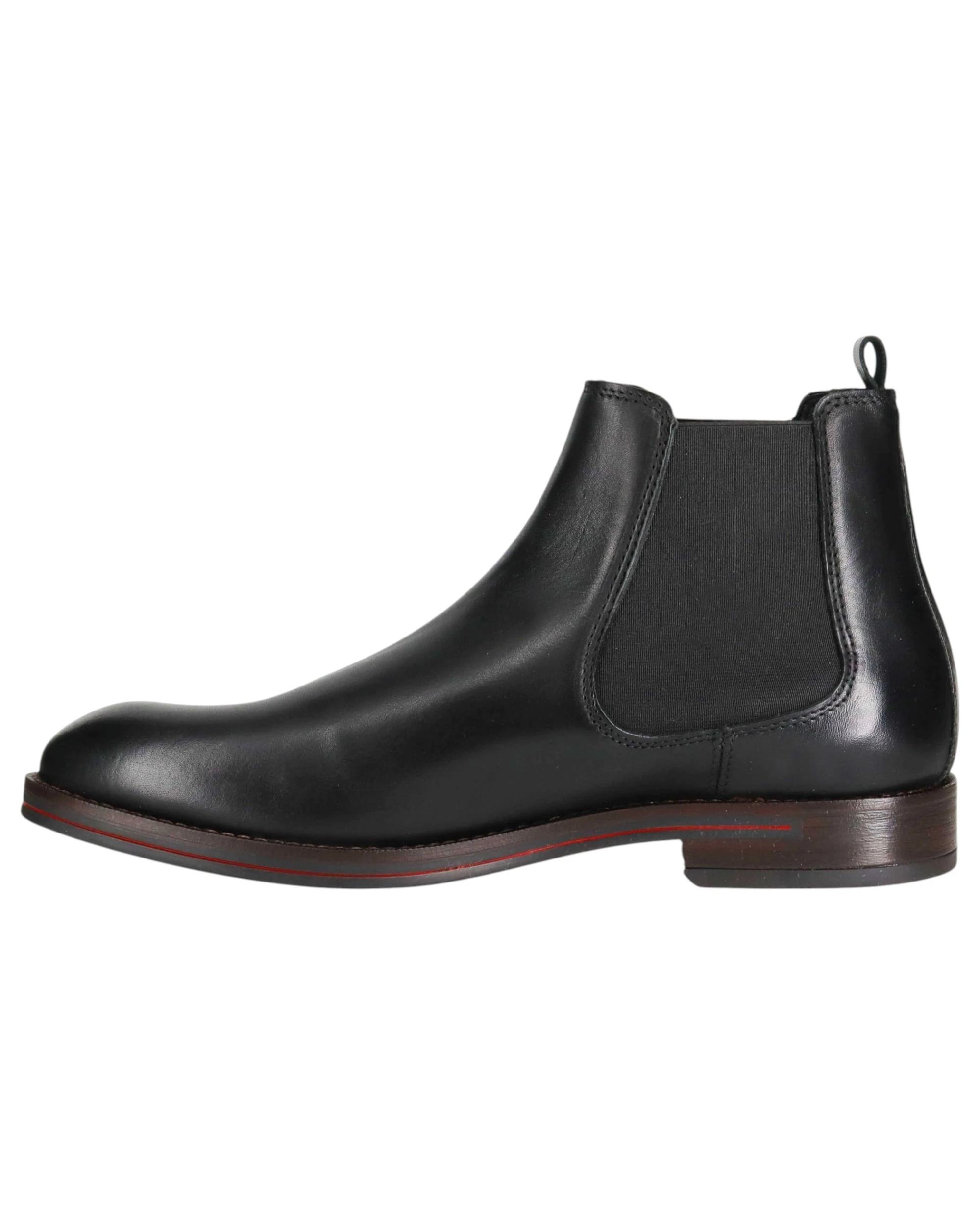 2 Wild Rhino Mens Winner Formal Dress Work Boots BLACK, 2 of 5