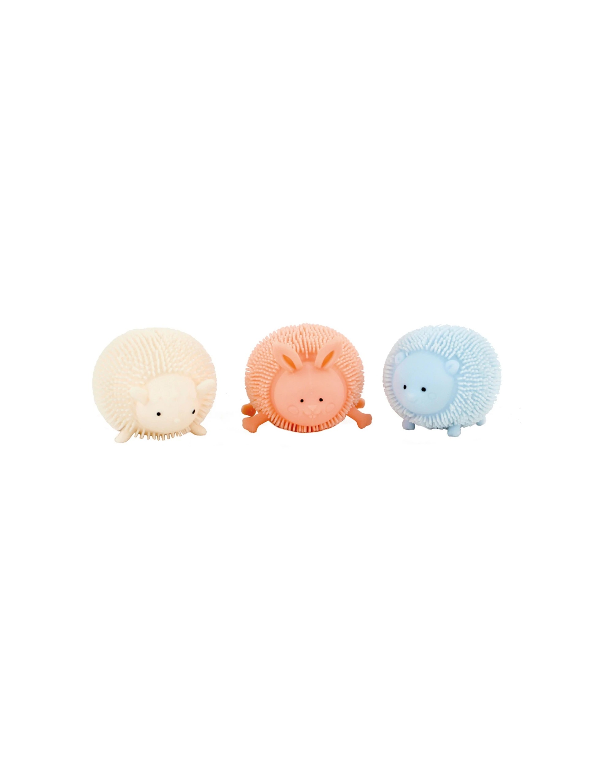 3 Keycraft 4x Fumfings 7cm Light Up Puffer Soft Animal Squish Kids Sensory - Multi, 3 of 3