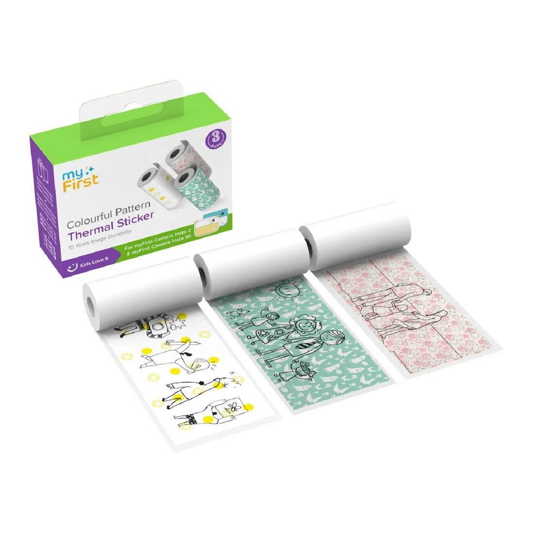 1 myFirst Thermal Sticker with Patterns, 1 of 1