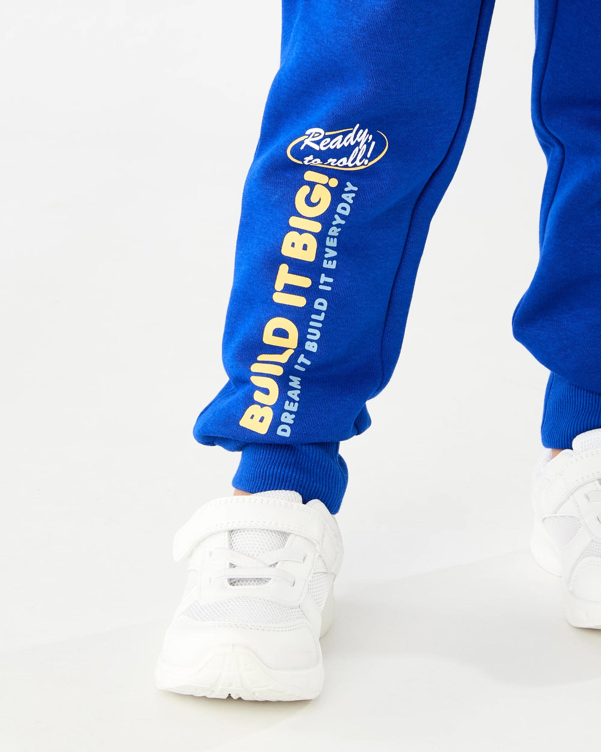 3 Print Trackpants Blu Digger, 3 of 6