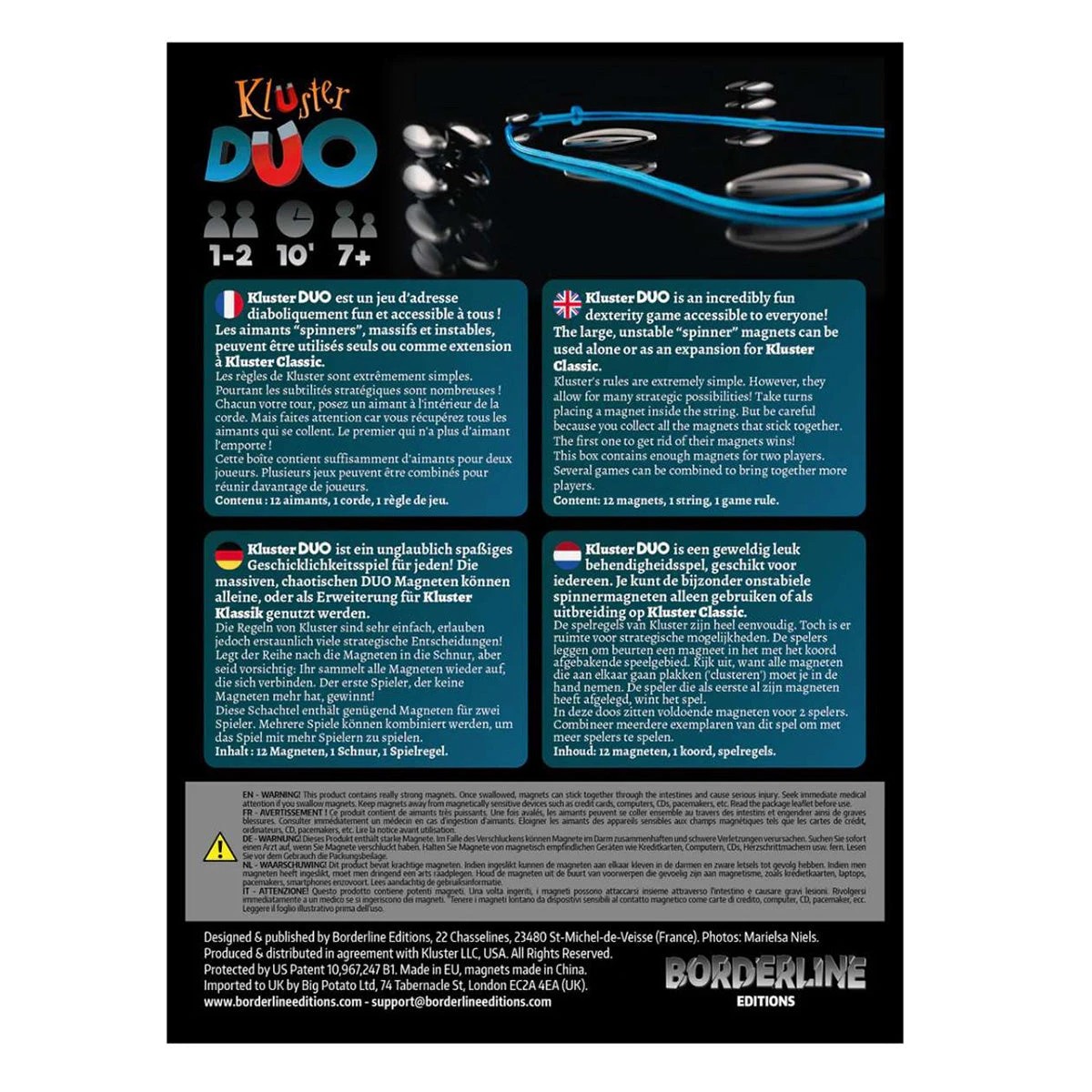 2 Borderline Editions - Kluster Duo - Family Game, 2 of 4