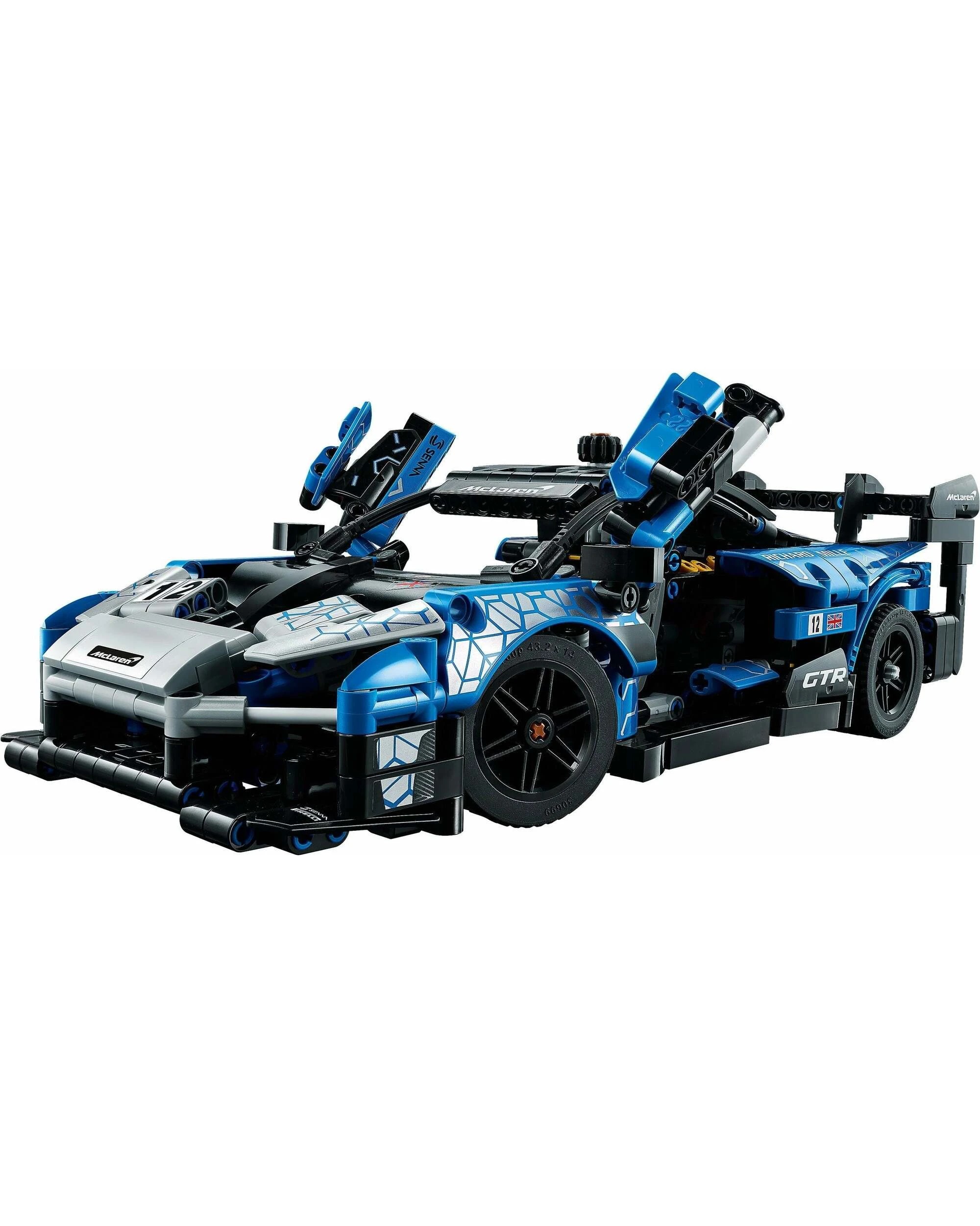 2 LEGO 42123 Technic McLaren Senna GTR Racing Sports Car, Vehicle Construction, 2 of 4