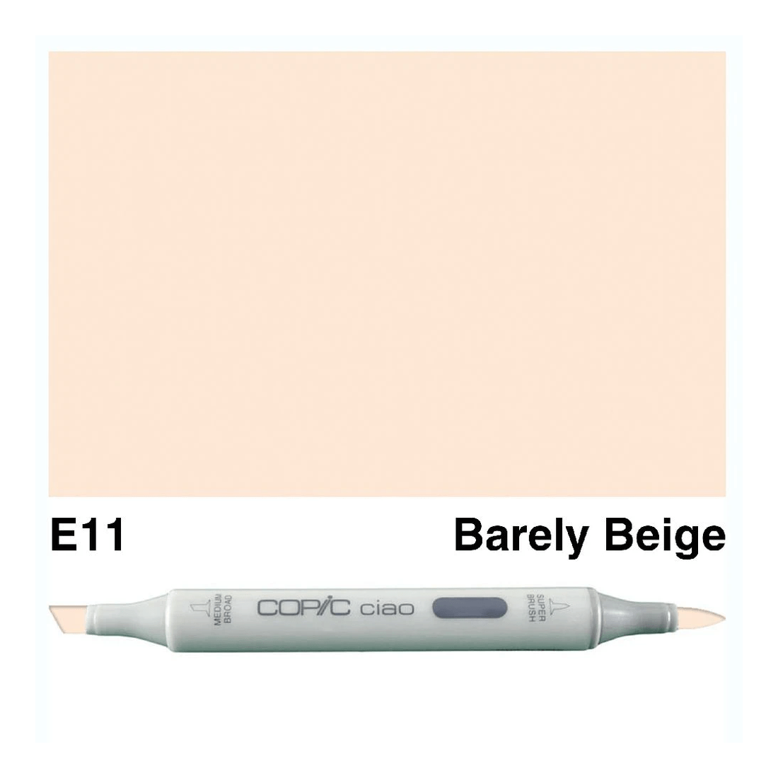 3 Copic Ciao Dual Nib Marker E11 Barely Beige, 3 of 3