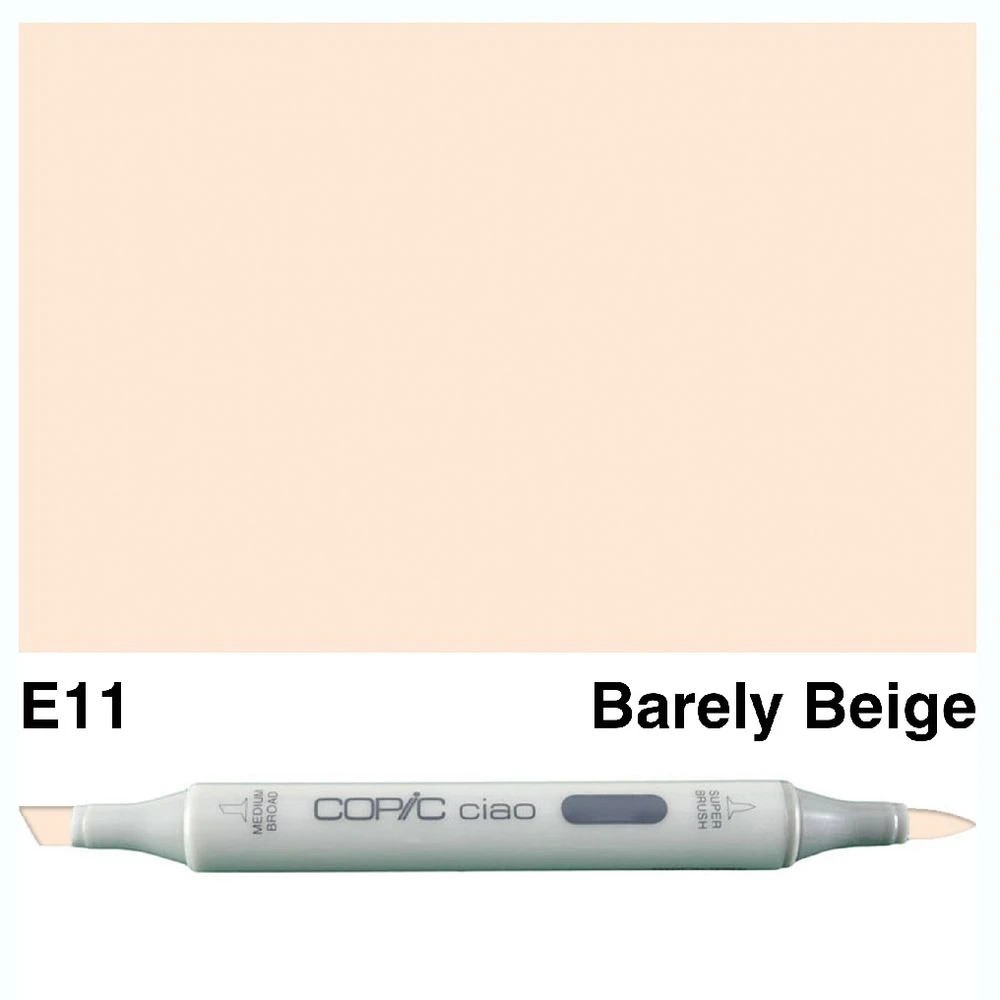 3 Copic Ciao Dual Nib Marker E11 Barely Beige, 3 of 3