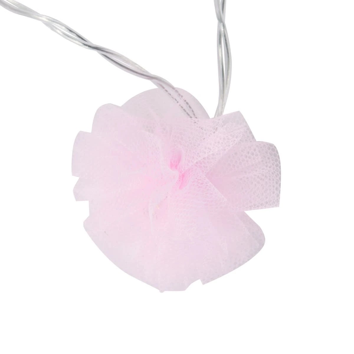 6 Pink Tulle String Lights, 6 of 8