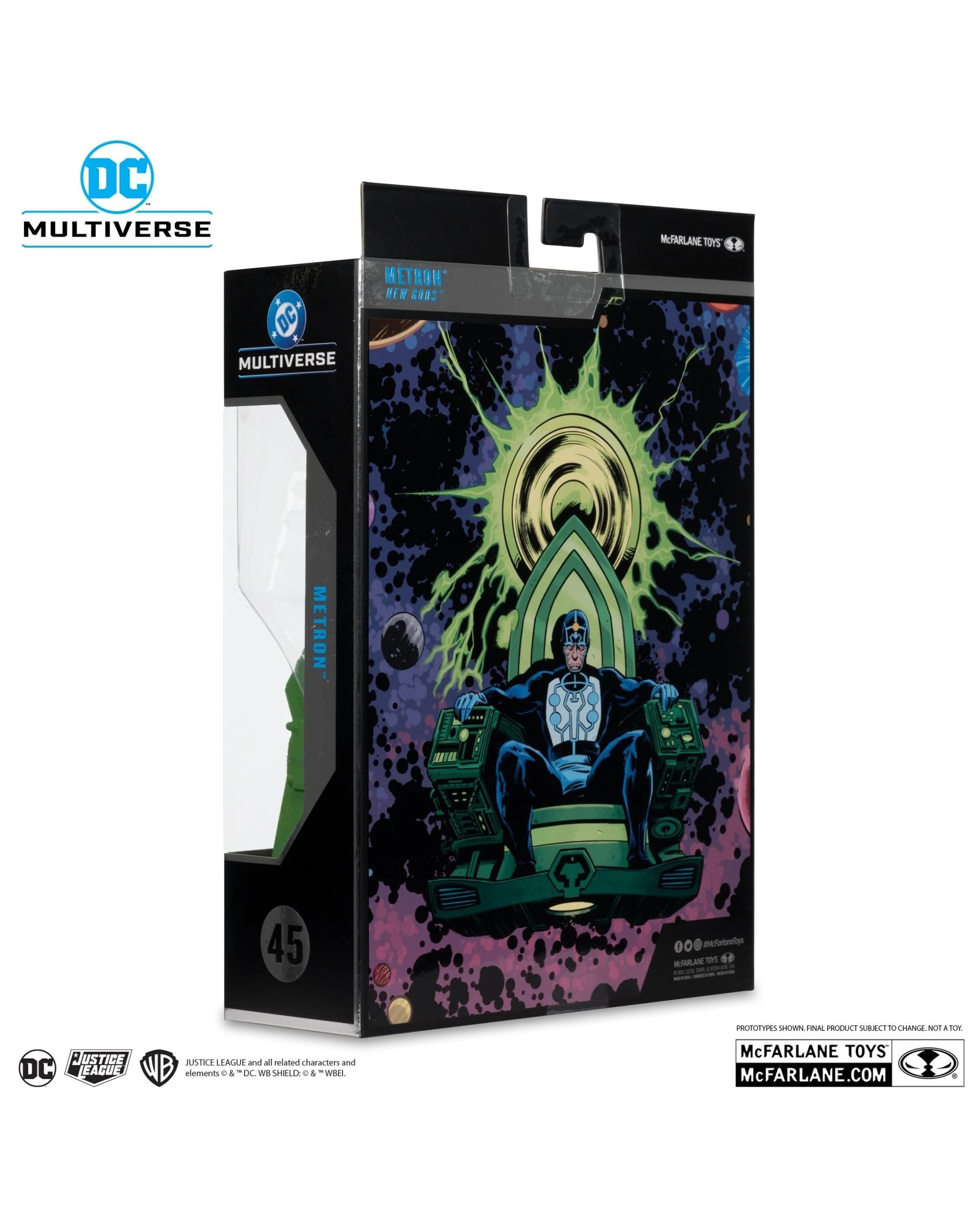 9 DC Multiverse New Gods Metron McFarlane Collector Edition #45 7 inch Action Figure, 9 of 9