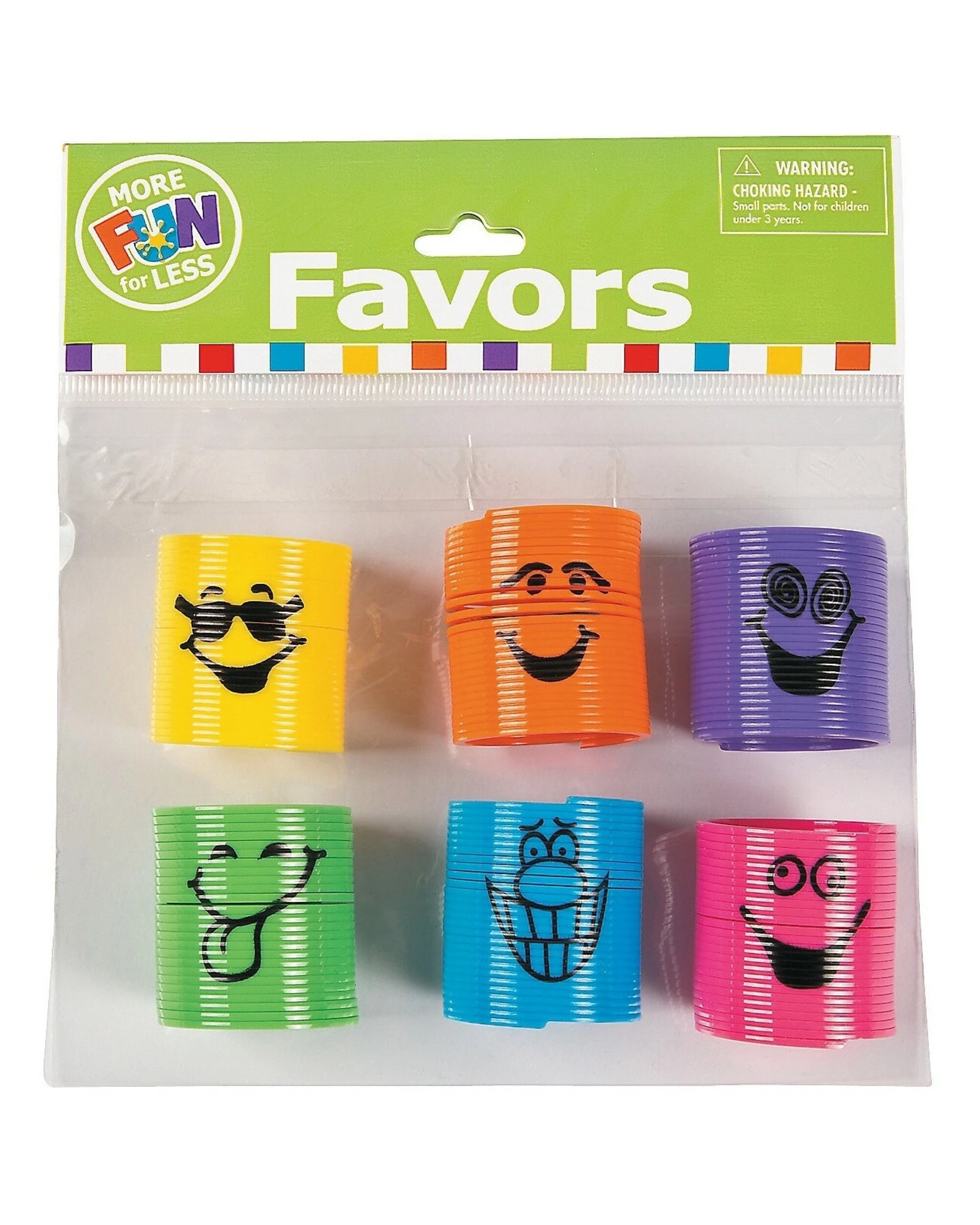 2 Partyrama Colourful Mini Slinky Springs Pack of 6, 2 of 2