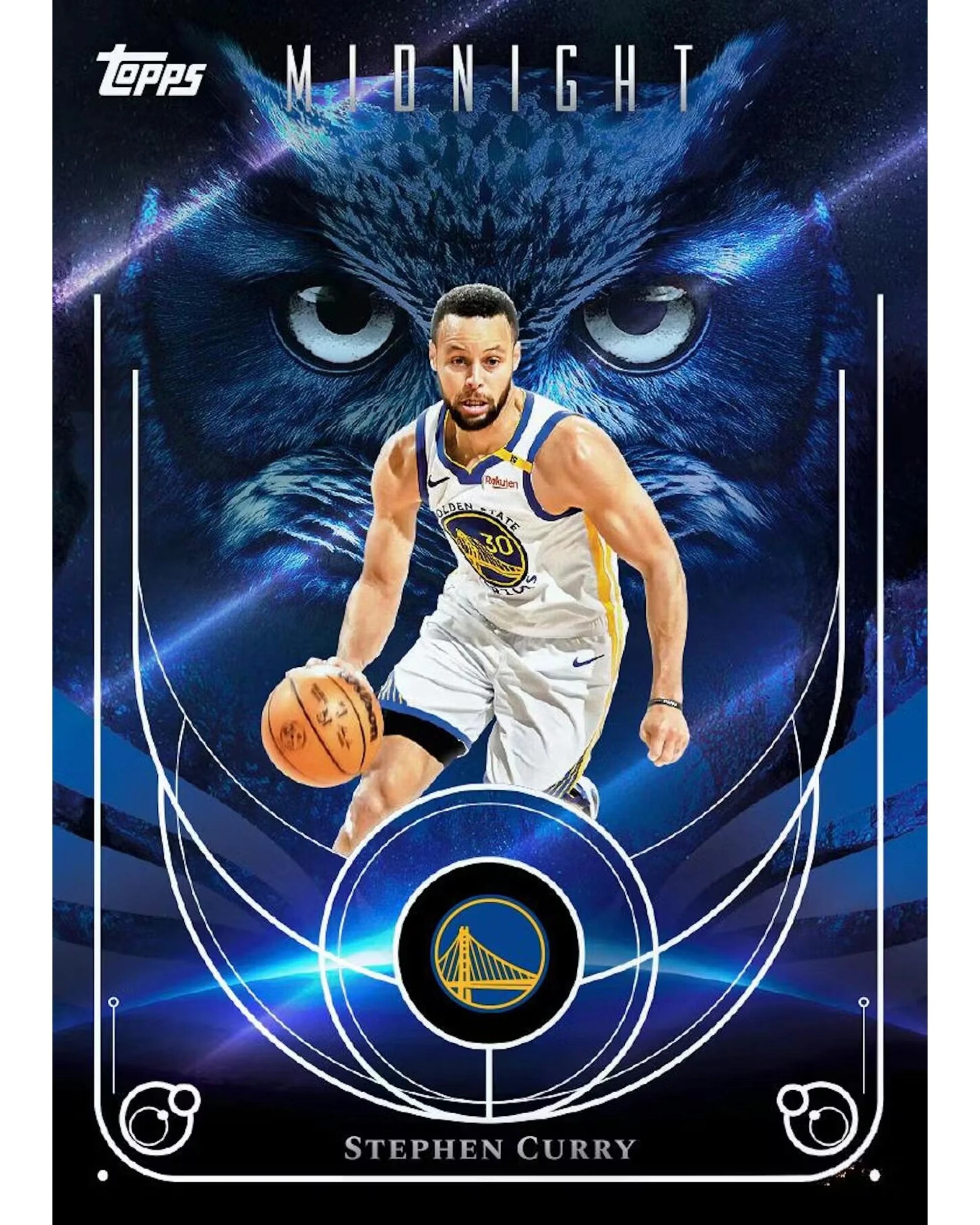 10 Topps 2025/2026 NBA Midnight Basketball Hobby Box, 10 of 10