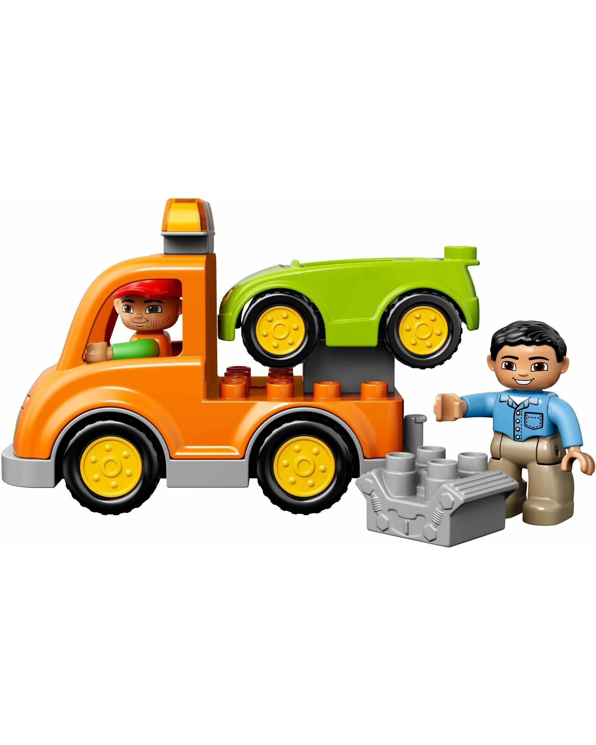 4 LEGO 10814 DUPLO Tow Truck & Car with Garage Playset, 4 of 5