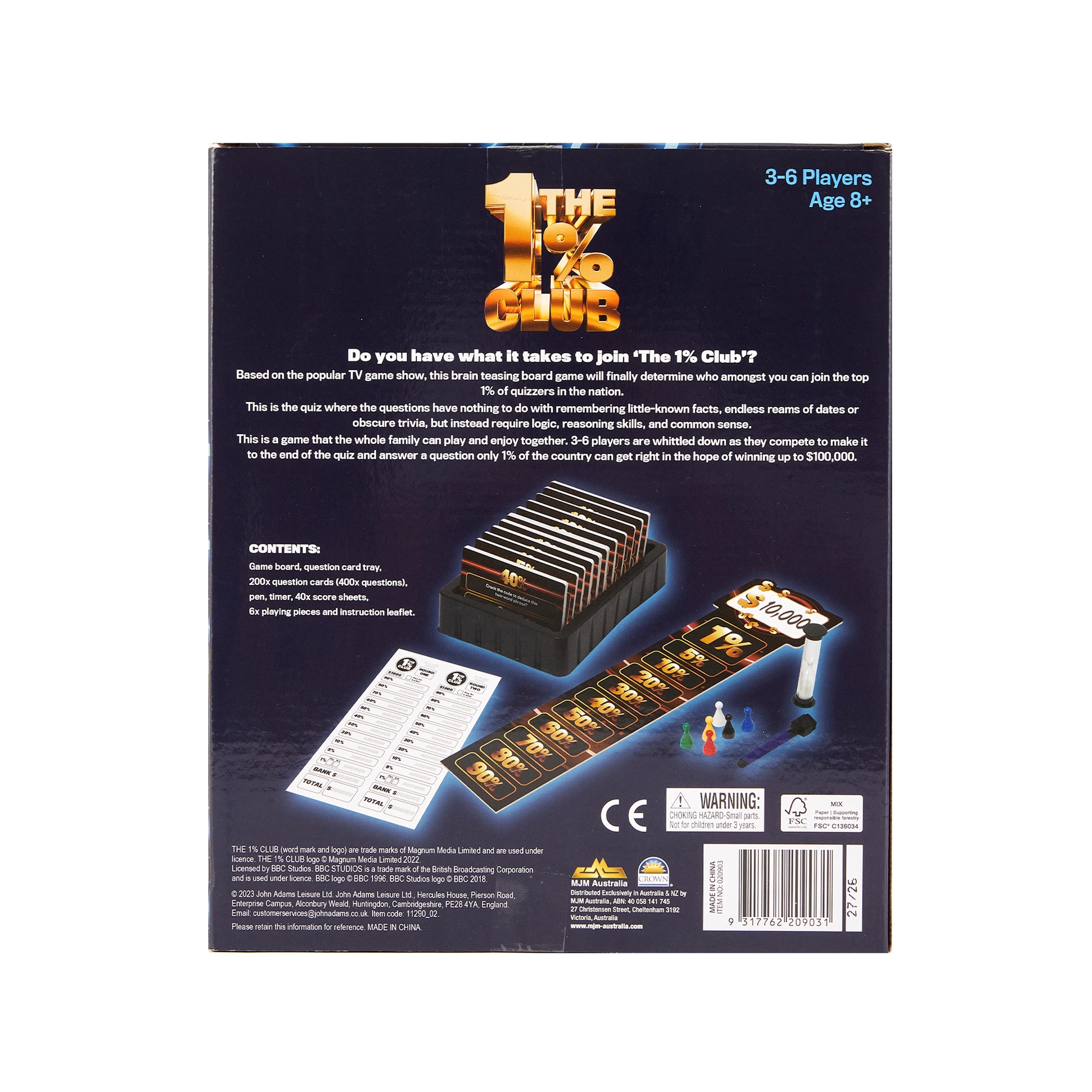 5 The 1% Club Board Game, 5 of 5