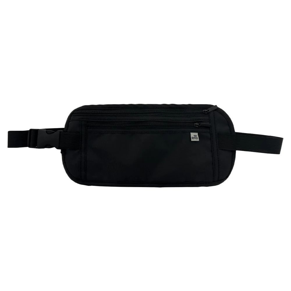 3 J.Burrows RFID Travel Money Belt Black, 3 of 3