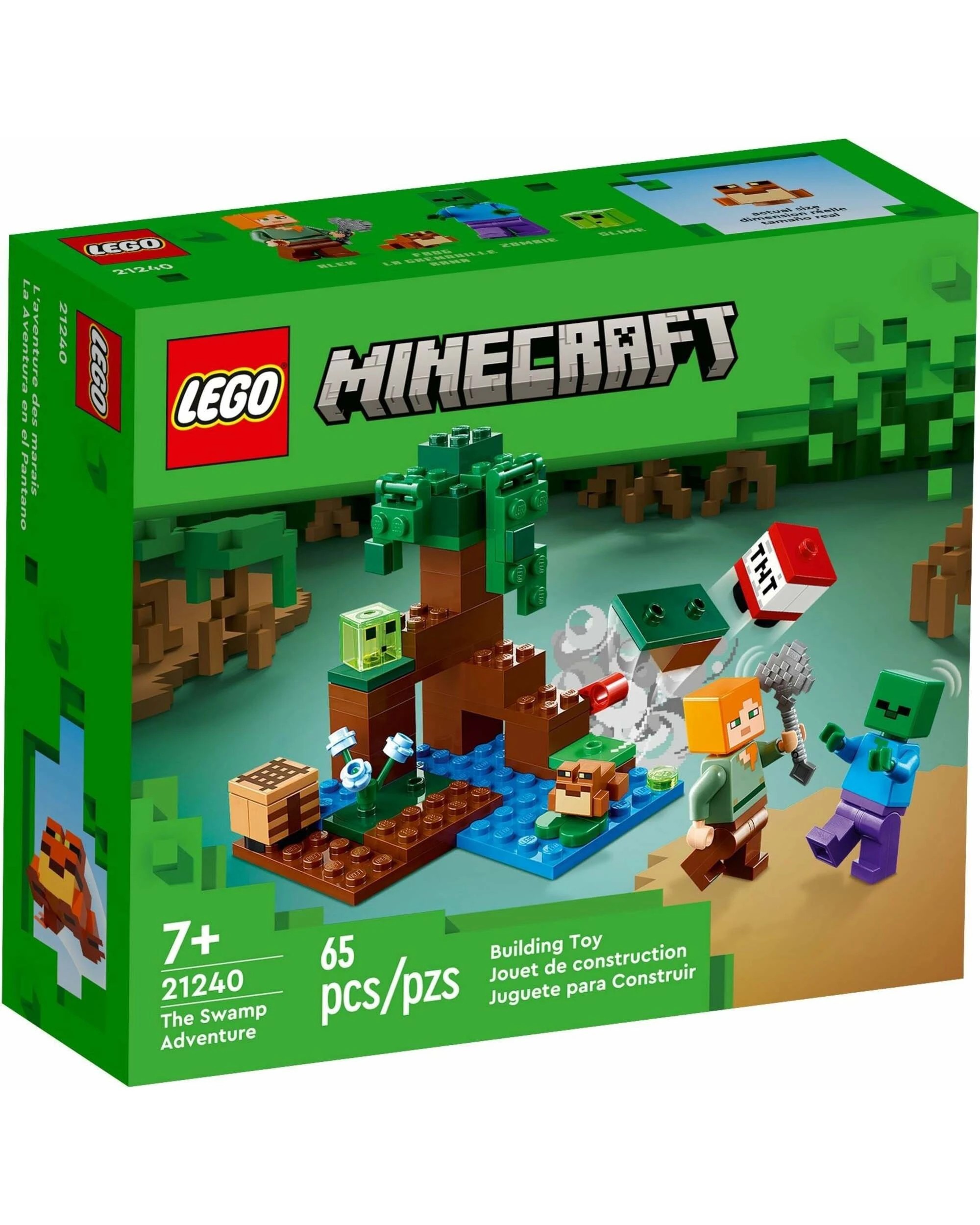 1 LEGO Minecraft Series 21240 The Swamp Adventure, 1 of 5