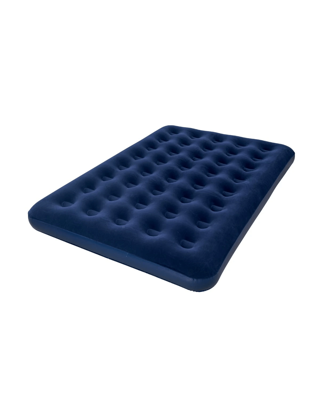 1 Flocked Air Mattress - Navy, Double Bed, 1 of 2