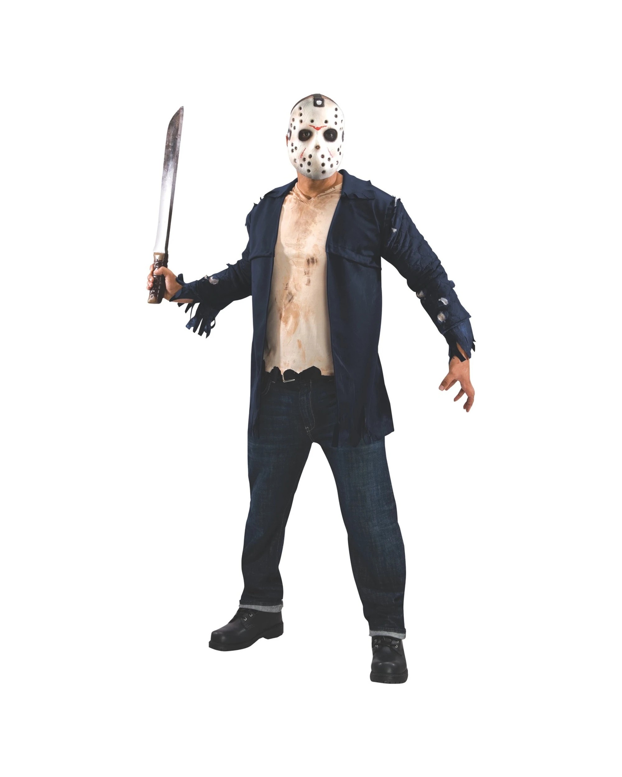 1 Jason Deluxe Adults Dress Up Costume Size XL - Multi, 1 of 3