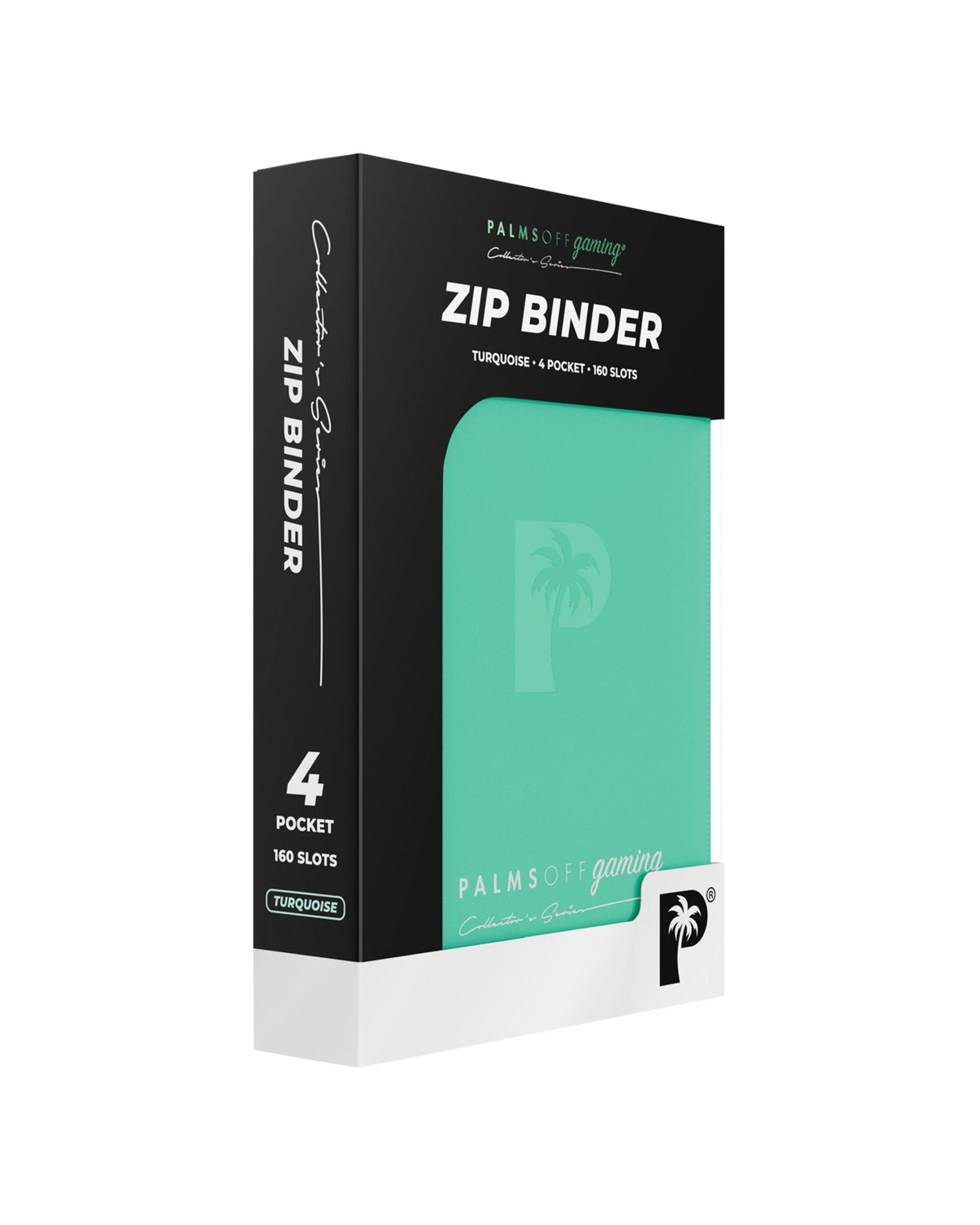 8 Palms Off Gaming Collector's Series 4 Pocket Zip Binder - Turquoise - Multi, 8 of 8