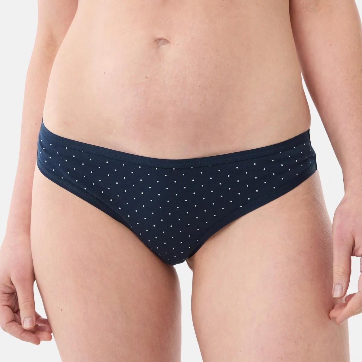 4 5 Pack G-String Briefs NAVY SPOT, 4 of 10