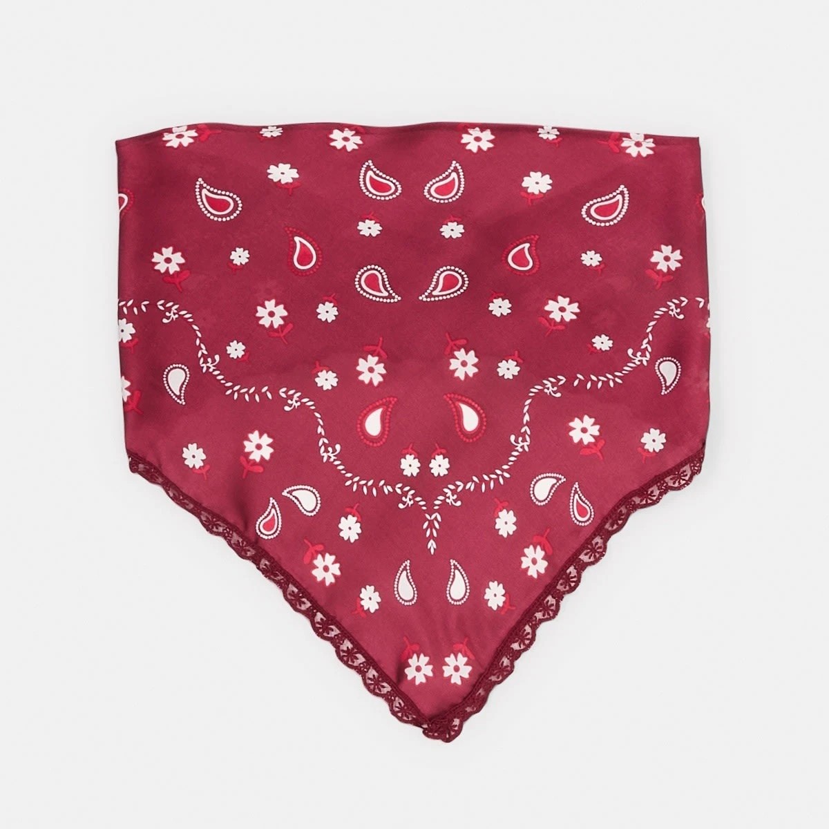 2 Lace Trim Hair Scarf, 2 of 6