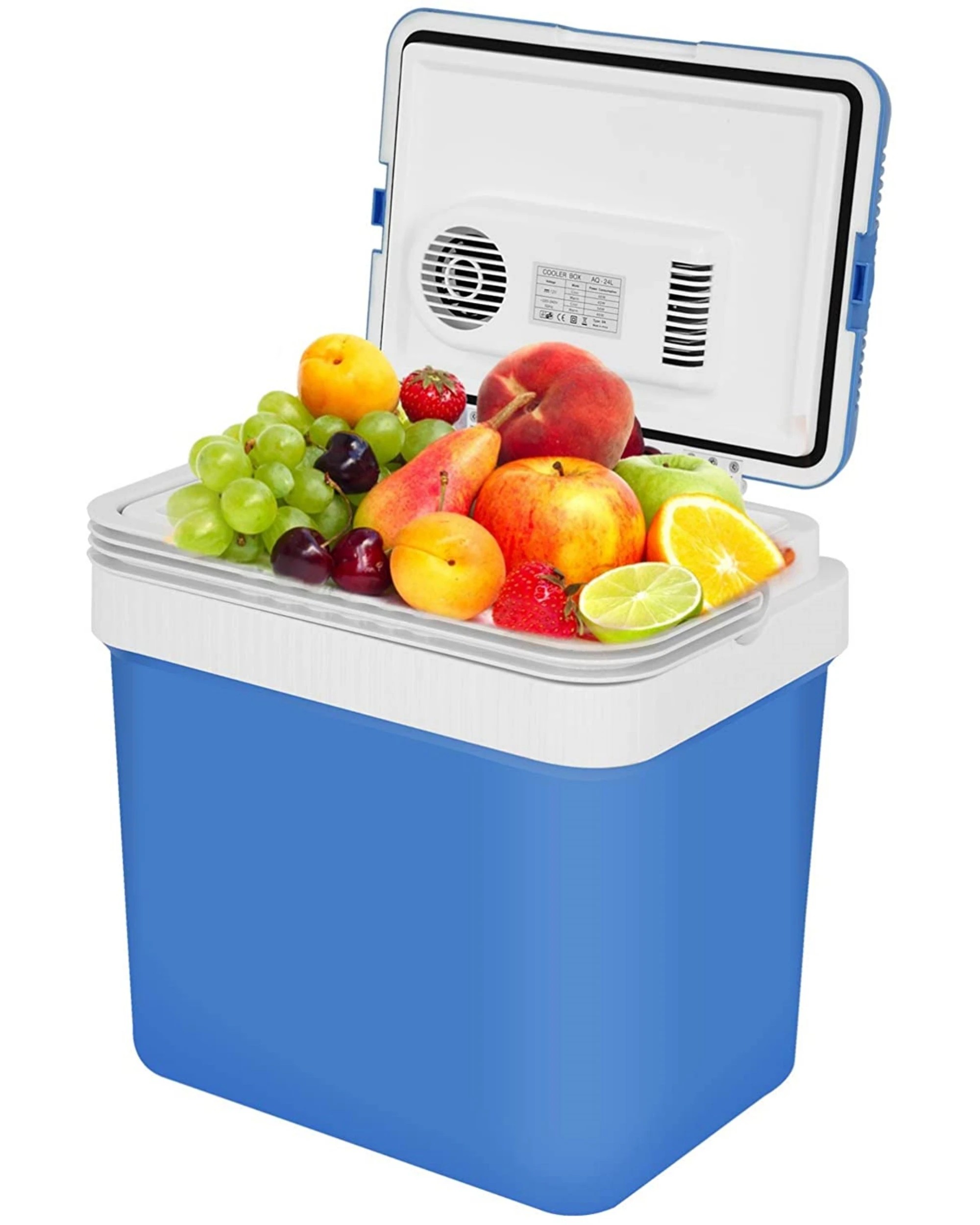 5 Advwin 24L Mini Fridge Car Refrigerator - Blue, 5 of 7