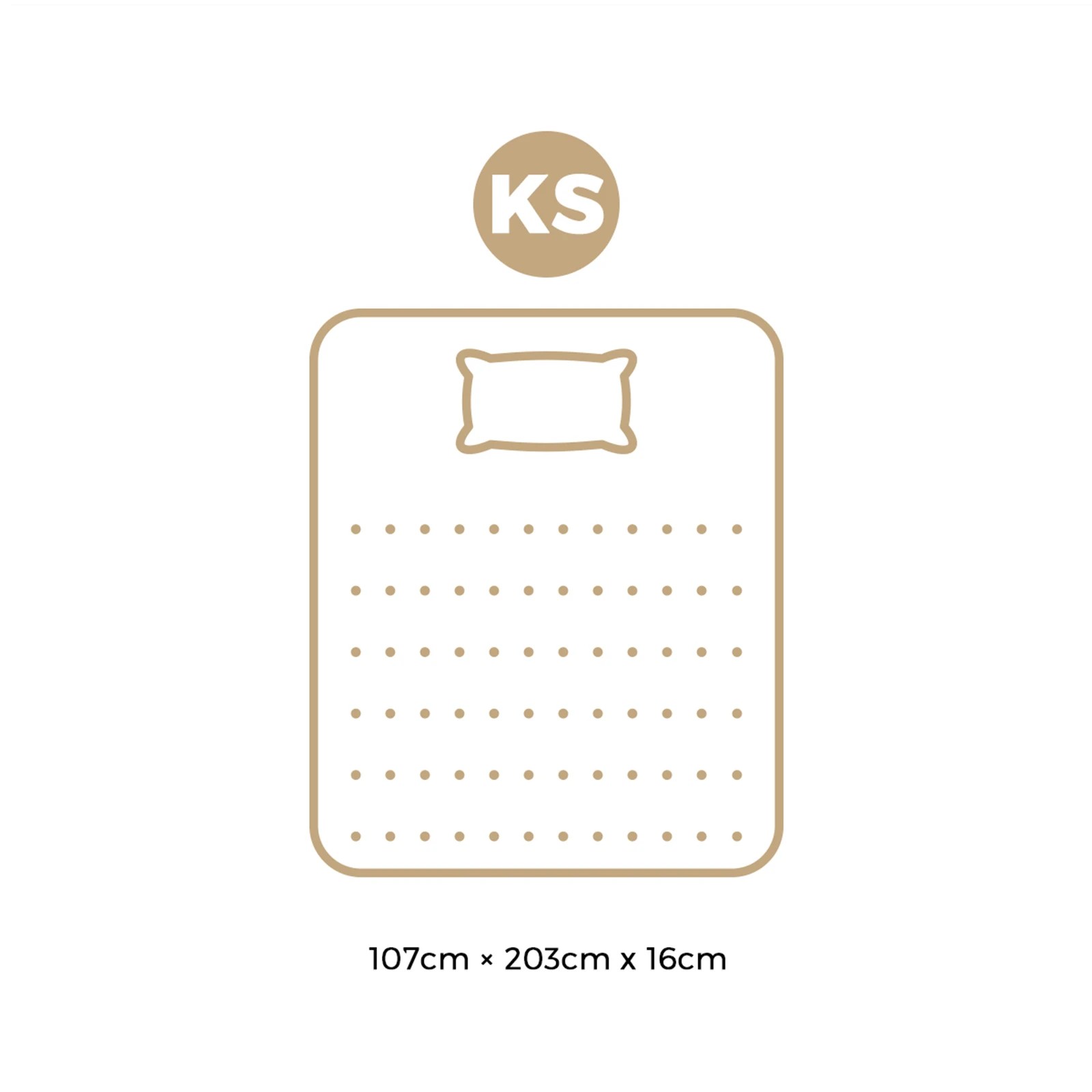 5 Bedra Bedding Mattress King Single Cool Gel Memory Foam Bed Mattresses No Spring 16cm - Multi, 5 of 7