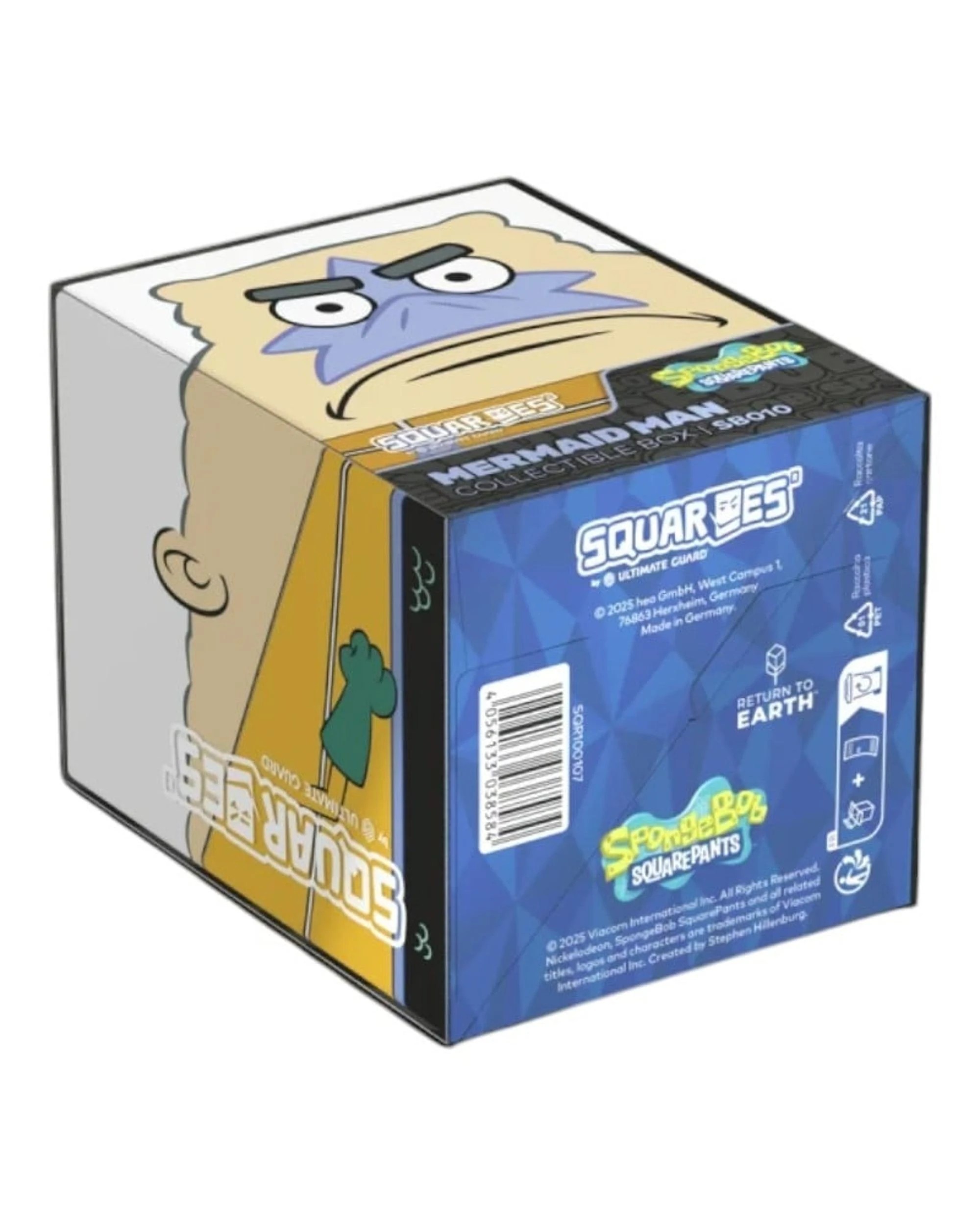 8 Ultimate Guard Squaroes Spongebob Squarepants Mermaid Man Deck Box, 8 of 8