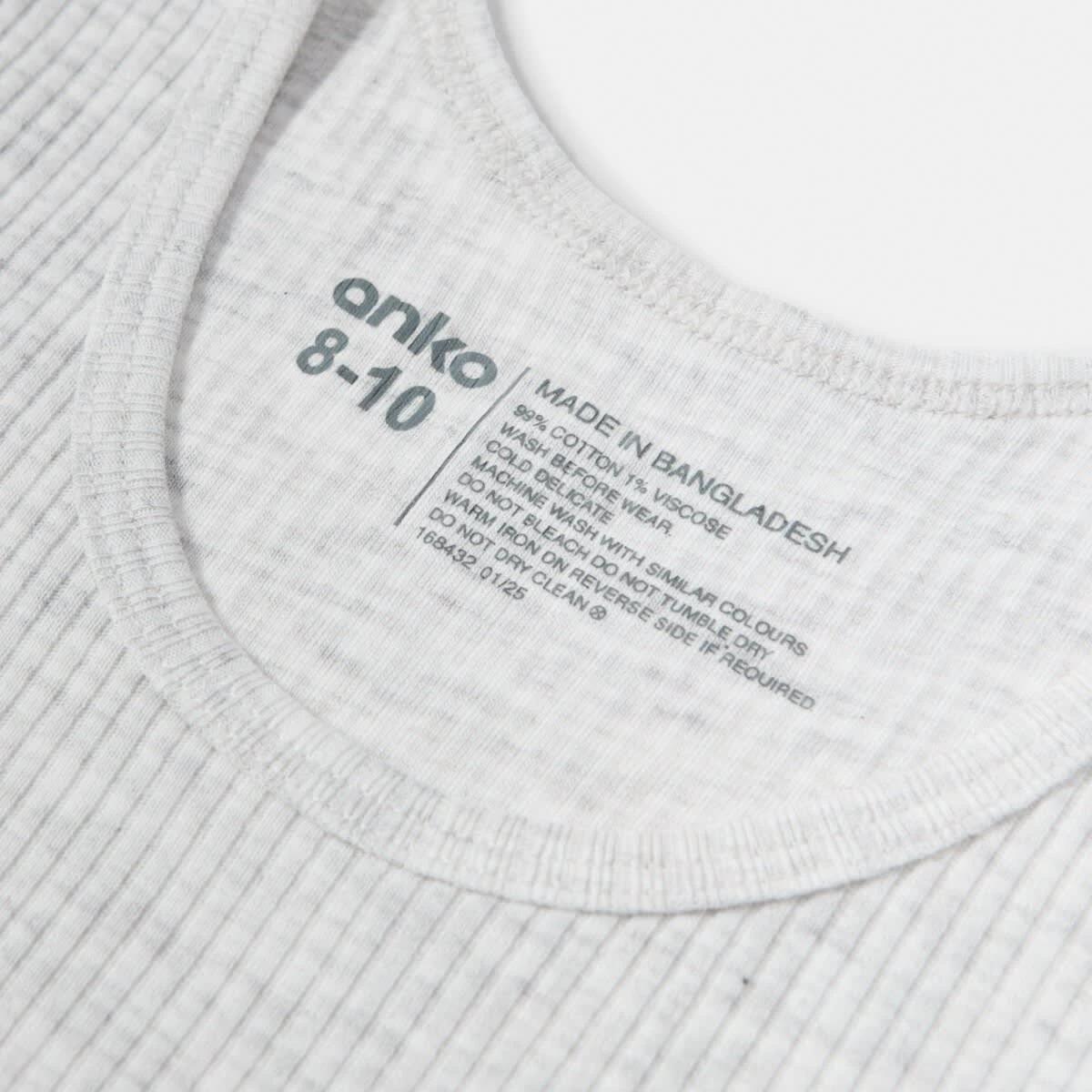 7 3 Pack Super Soft Singlets Blu Multi, 7 of 9